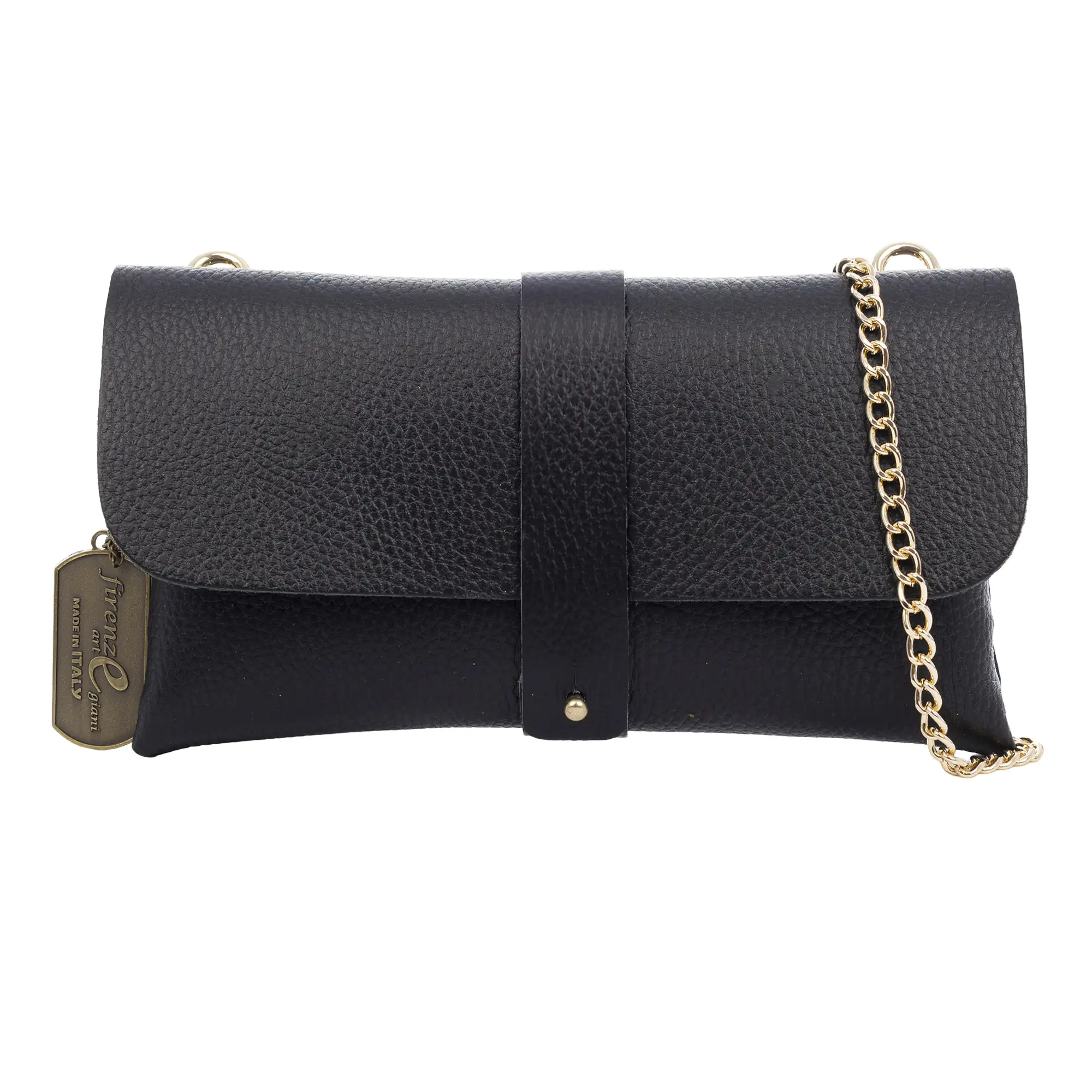 Bernezzo bolso de bandolera mujer. Piel auténtica acabado Dollaro.
