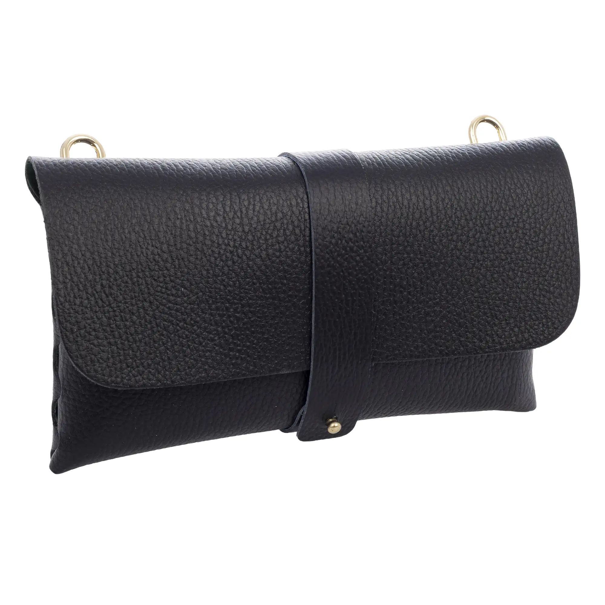 Bernezzo bolso de bandolera mujer. Piel auténtica acabado Dollaro.