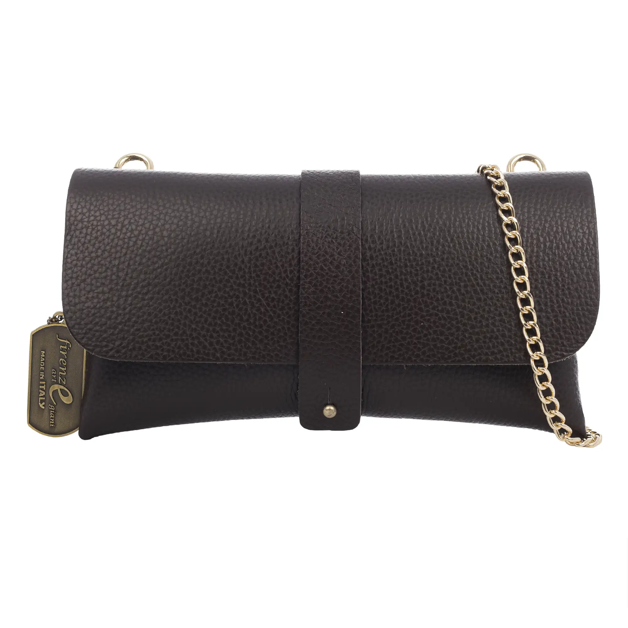 Bernezzo bolso de bandolera mujer. Piel auténtica acabado Dollaro.