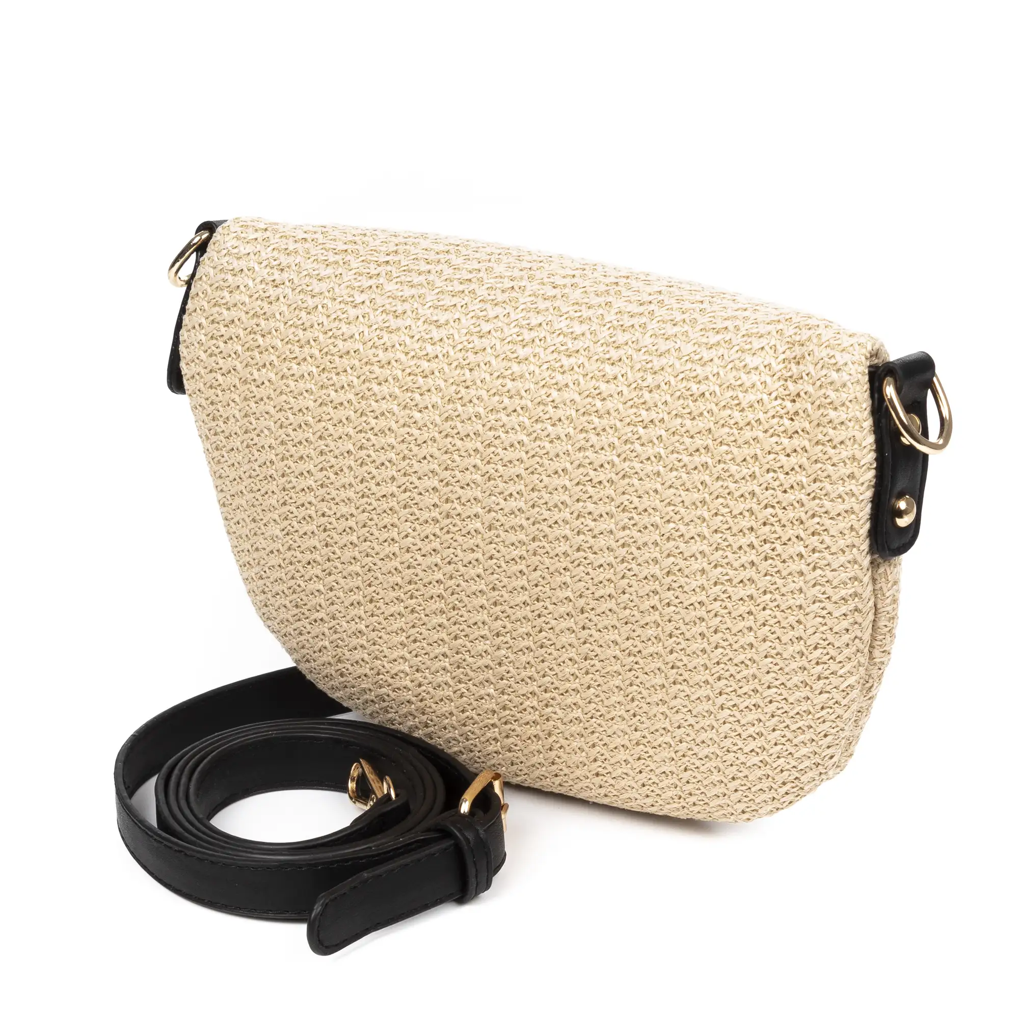 Lirica Bolso bandolera Unisex.Tela Tejido Arpillera  Piel Sintética PU