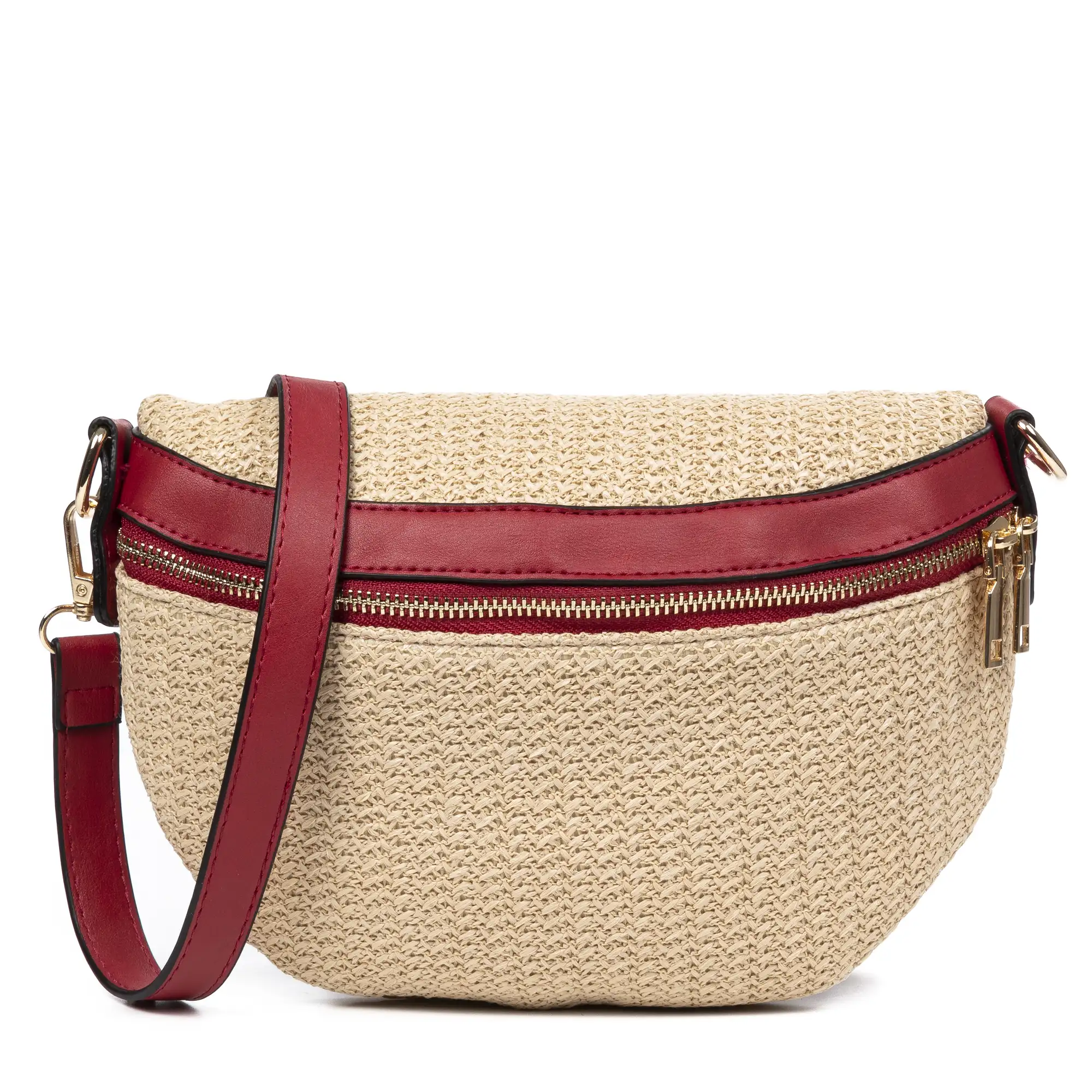 Lirica Bolso bandolera Unisex.Tela Tejido Arpillera  Piel Sintética PU
