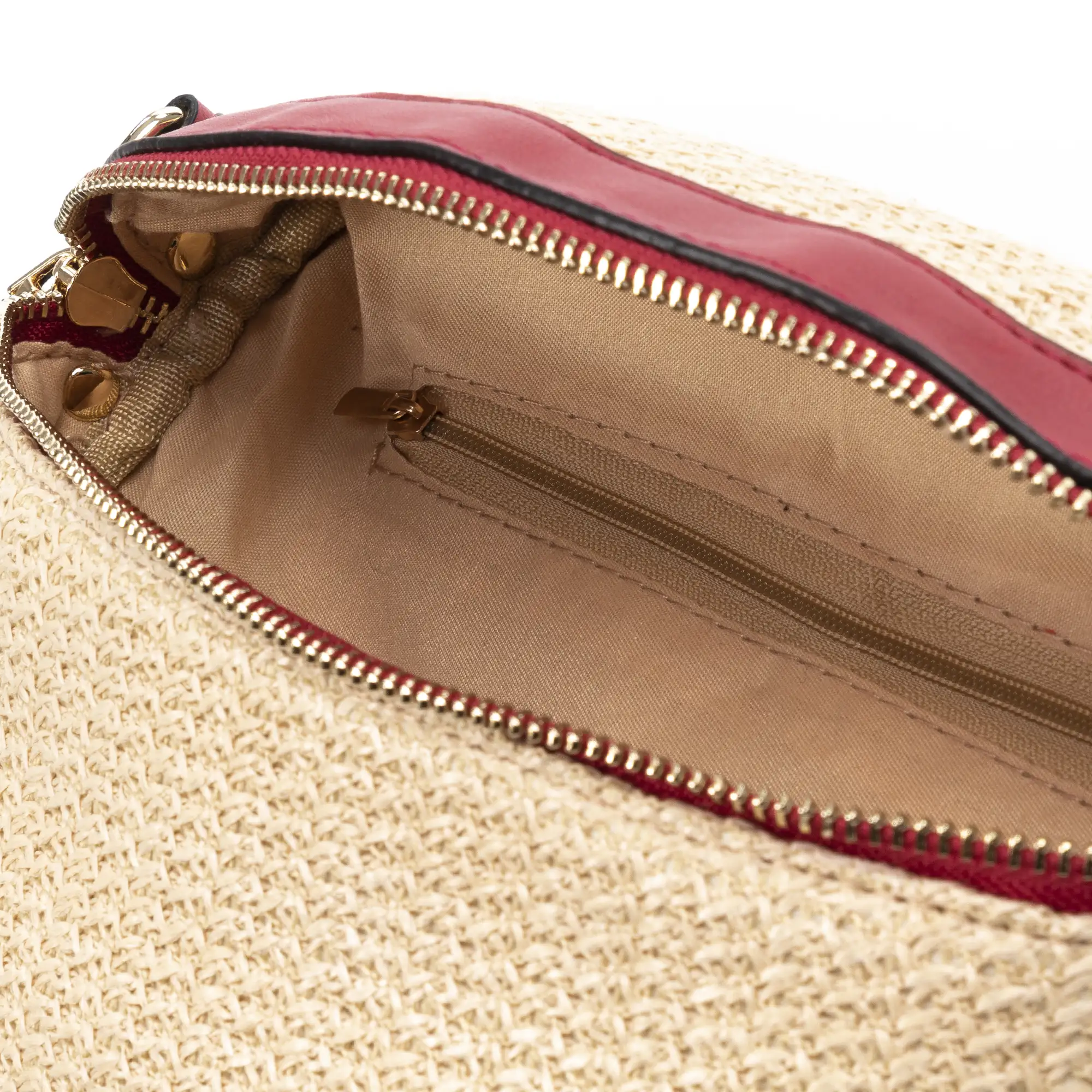 Lirica Bolso bandolera Unisex.Tela Tejido Arpillera  Piel Sintética PU