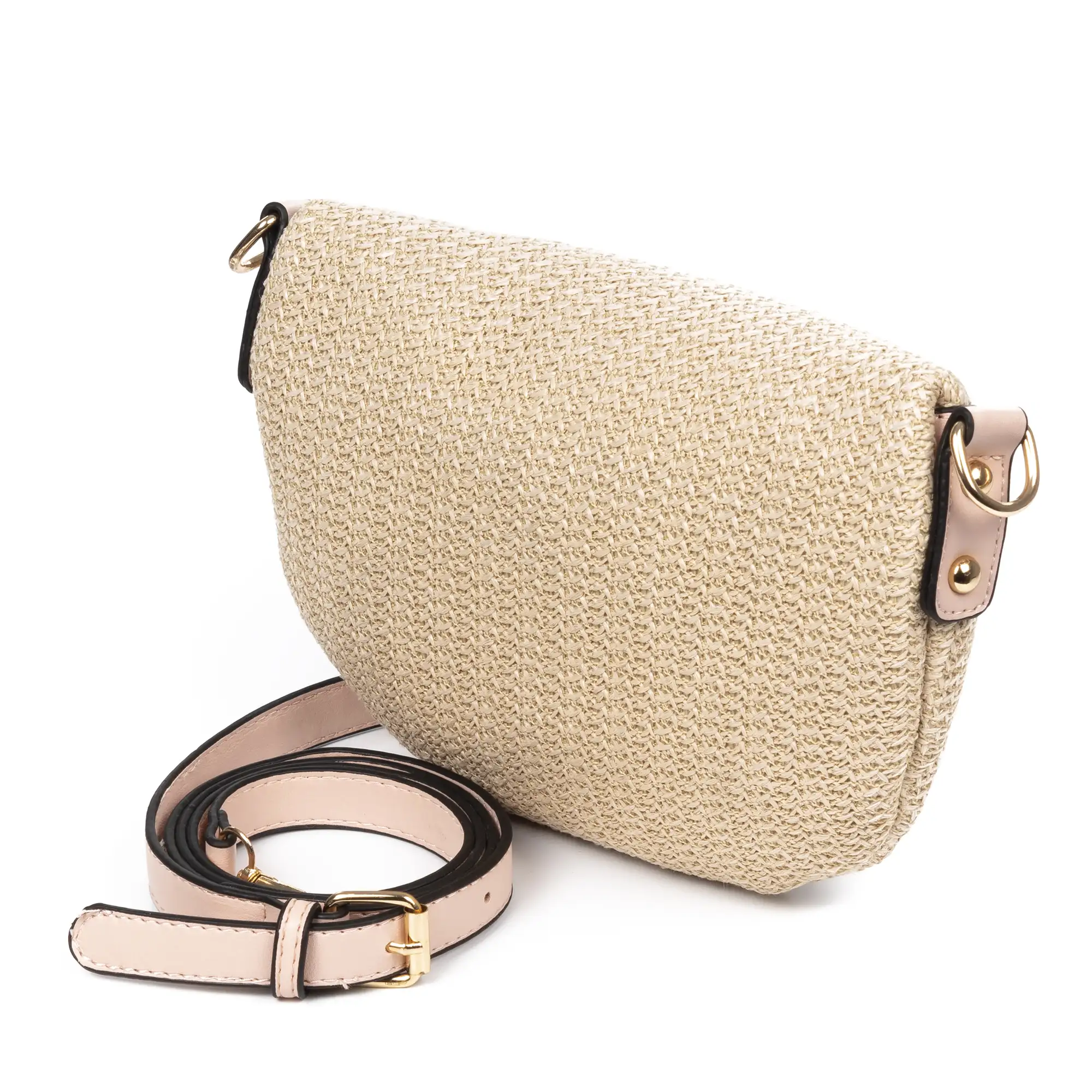 Lirica Bolso bandolera Unisex.Tela Tejido Arpillera  Piel Sintética PU