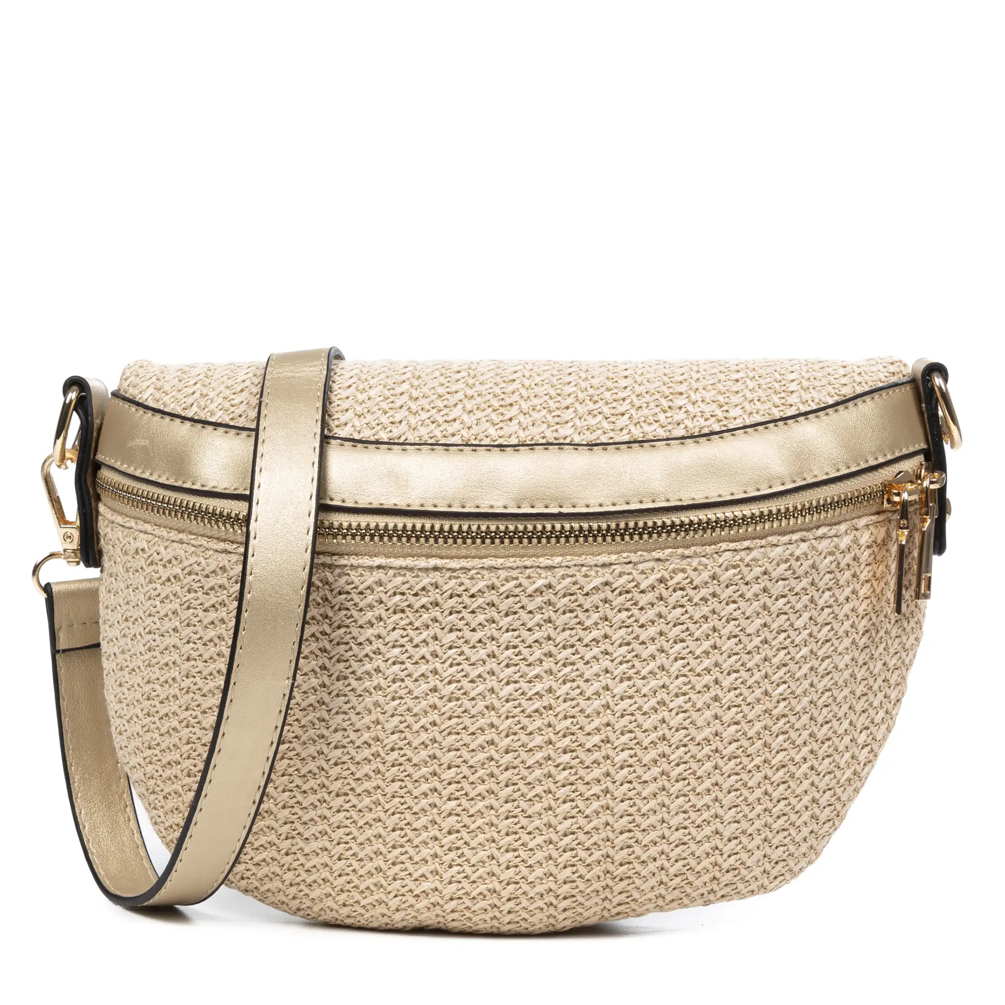 Lirica Bolso bandolera Unisex.Tela Tejido Arpillera  Piel Sintética PU