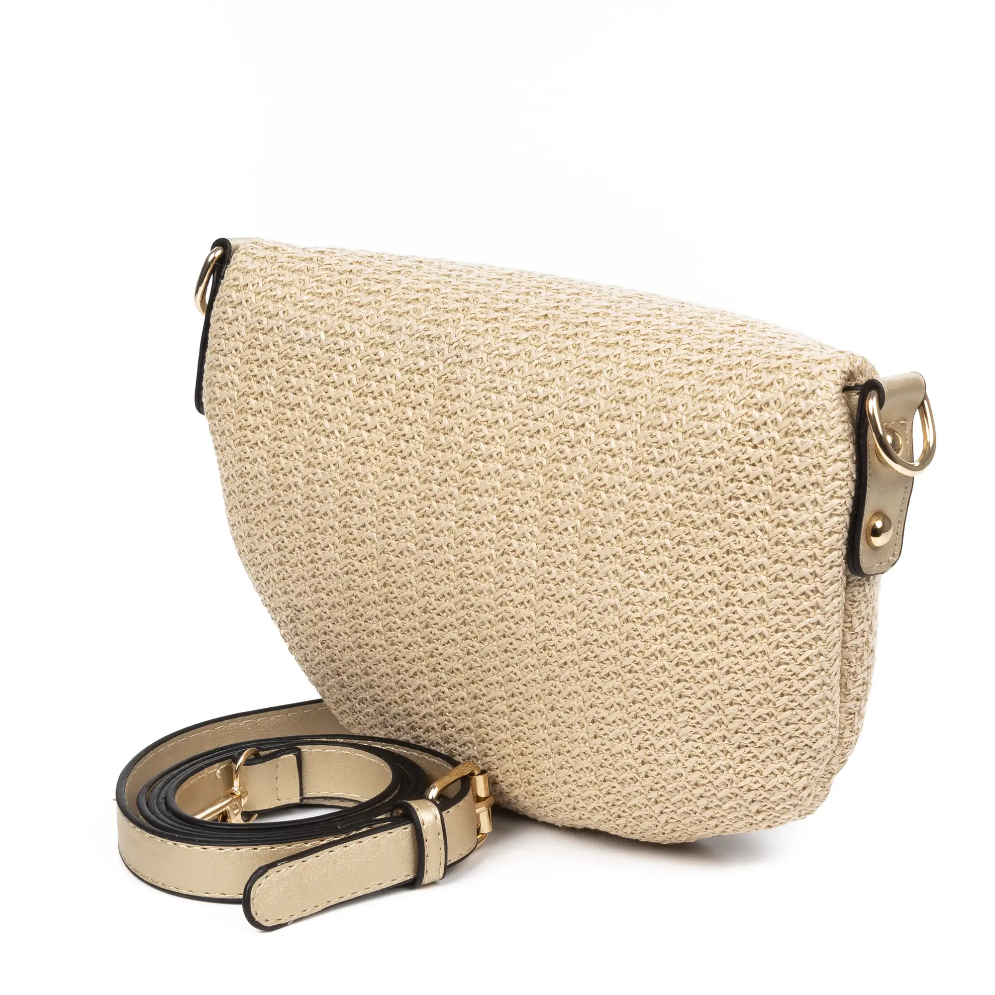 Lirica Bolso bandolera Unisex.Tela Tejido Arpillera  Piel Sintética PU