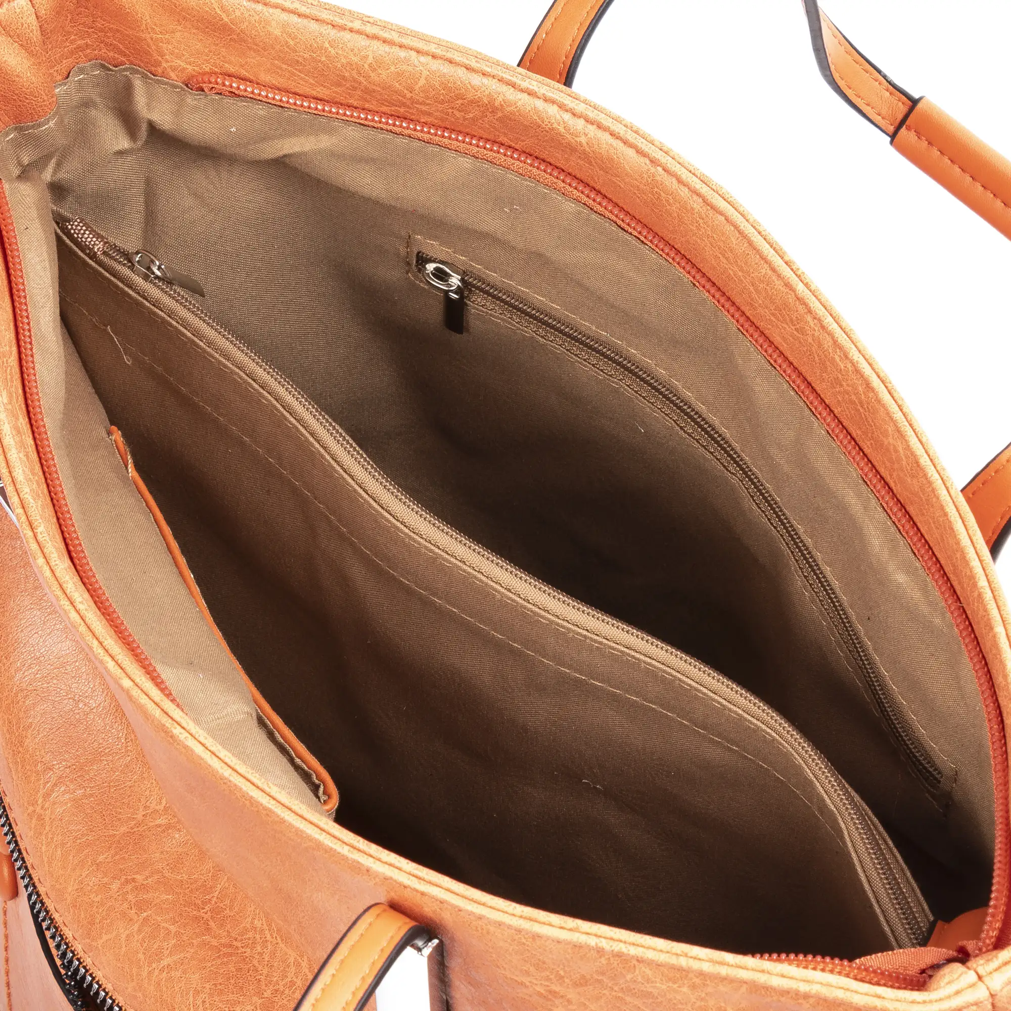  Bari Bolso Shopper Mujer. Tejido Piel Sintética PU   