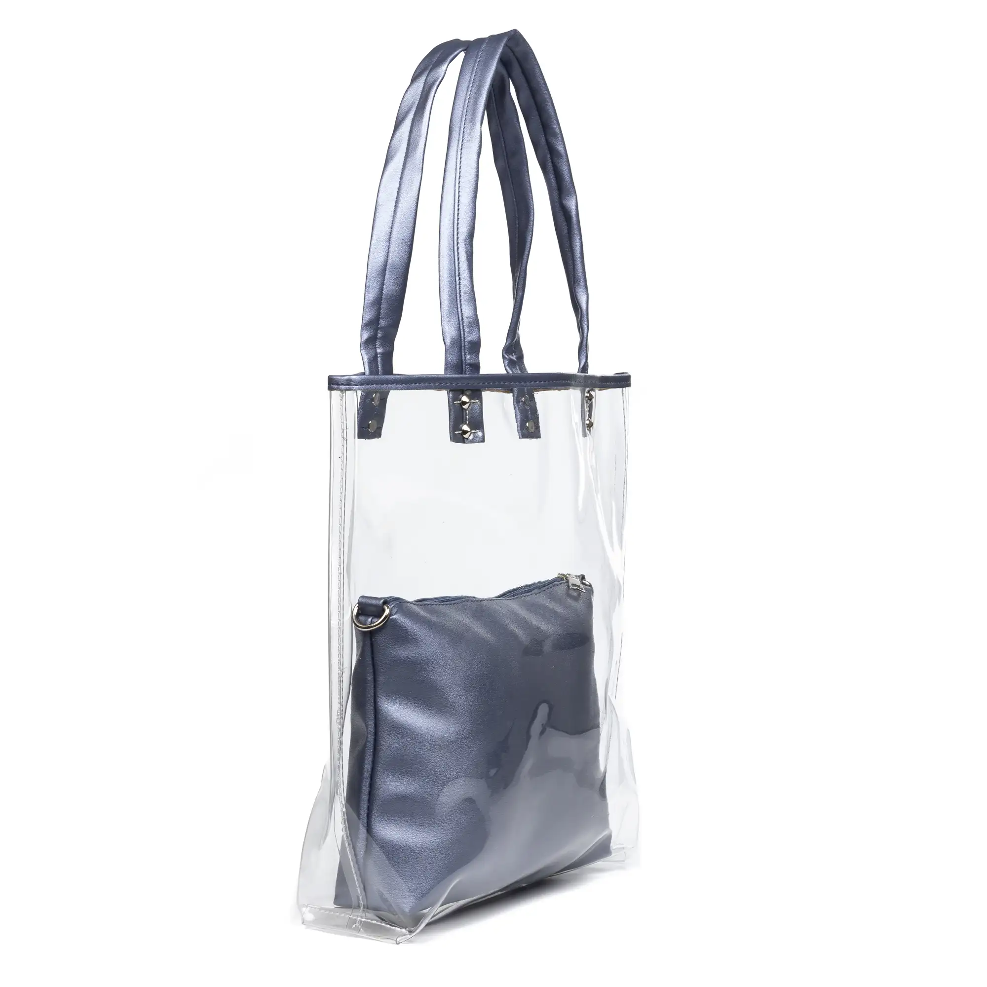  Domodossola Bolso Shopper Mujer.Material PVC  Piel Sintética PU 