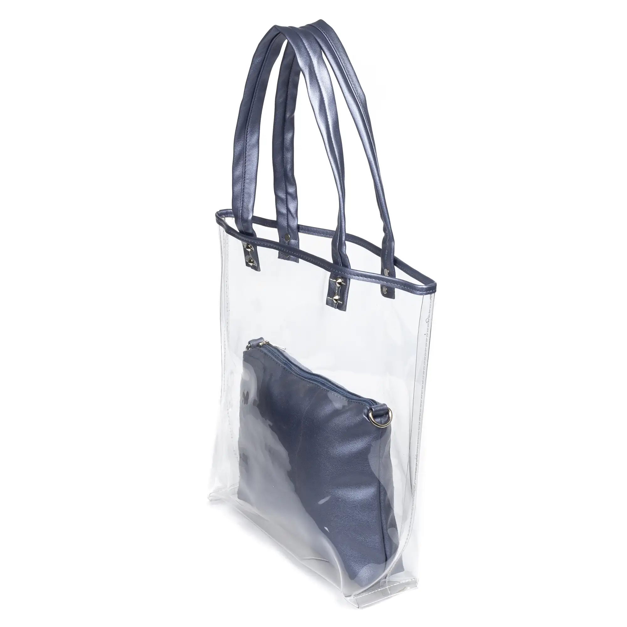  Domodossola Bolso Shopper Mujer.Material PVC  Piel Sintética PU 