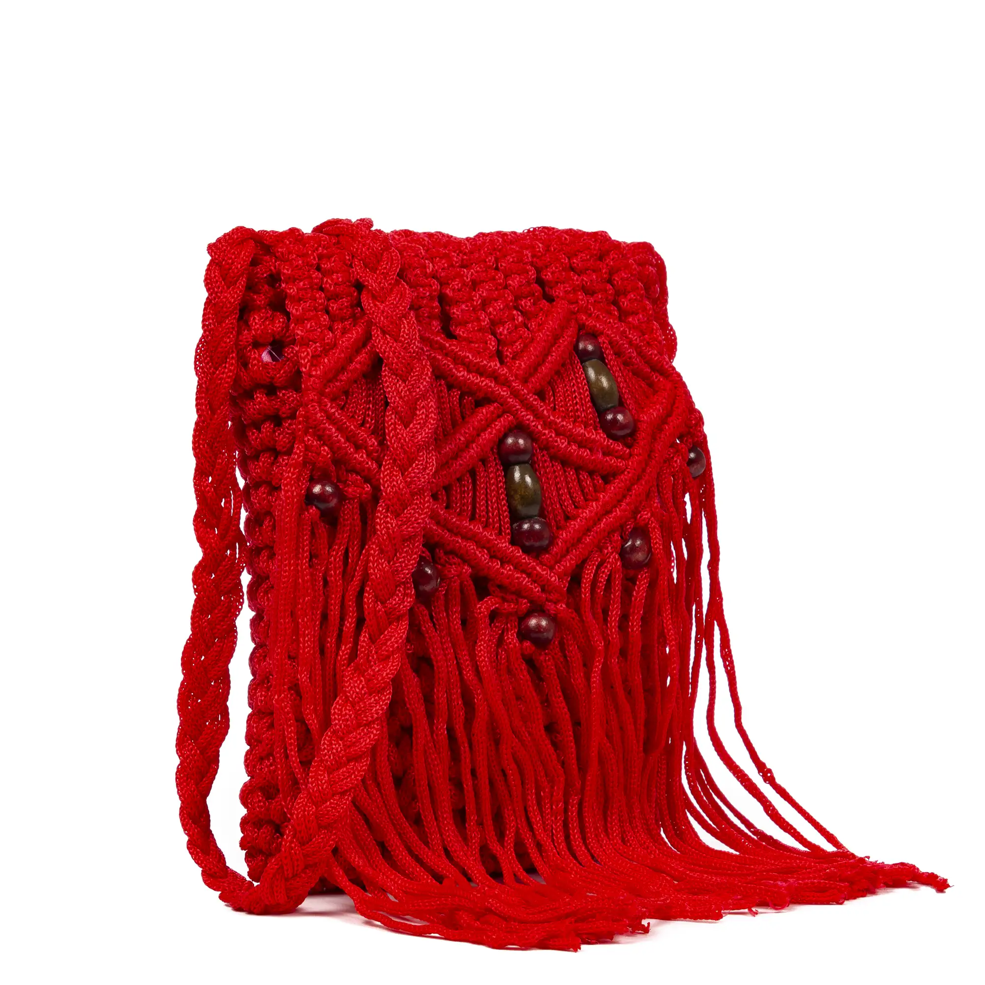  Gemona Bolso bandolera Mujer. Tejido Algodón Crochet  