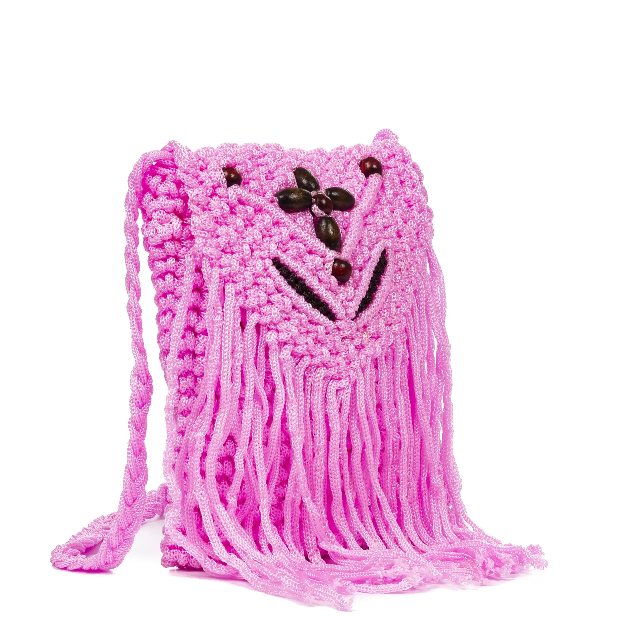  Gemona Bolso bandolera Mujer. Tejido Algodón Crochet  