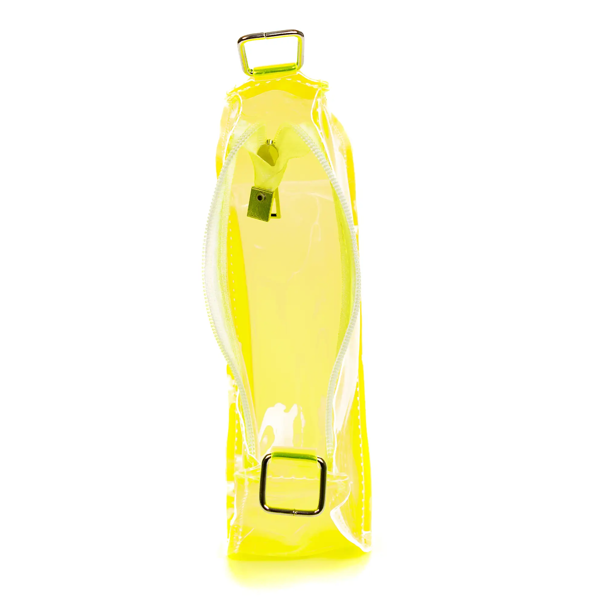 Zerfaliu bolso de hombro mini en PVC transparente.