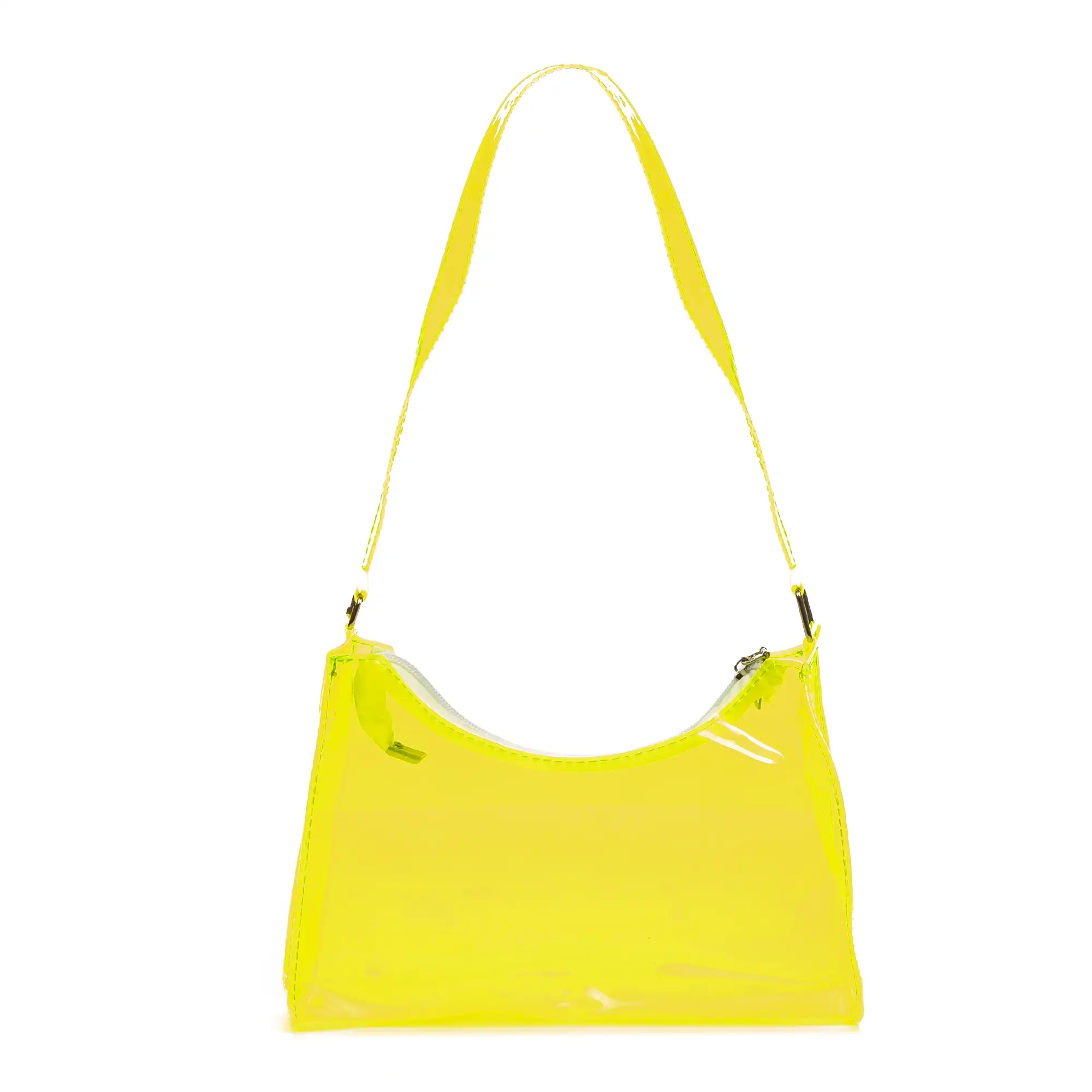 Zeri bolso de hombro de PVC transparente.