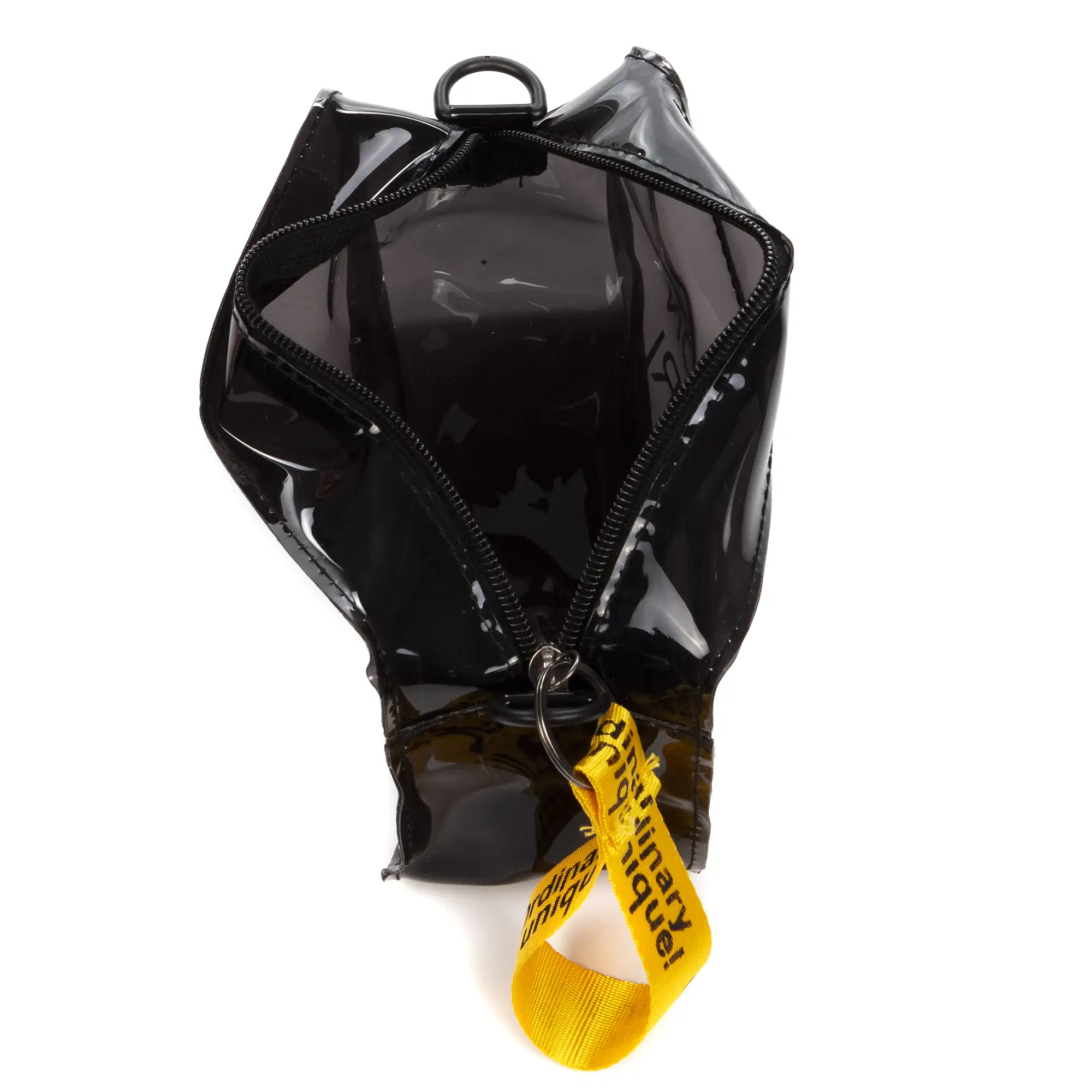Zenevredo bolso de hombro mini, de PVC transparente.