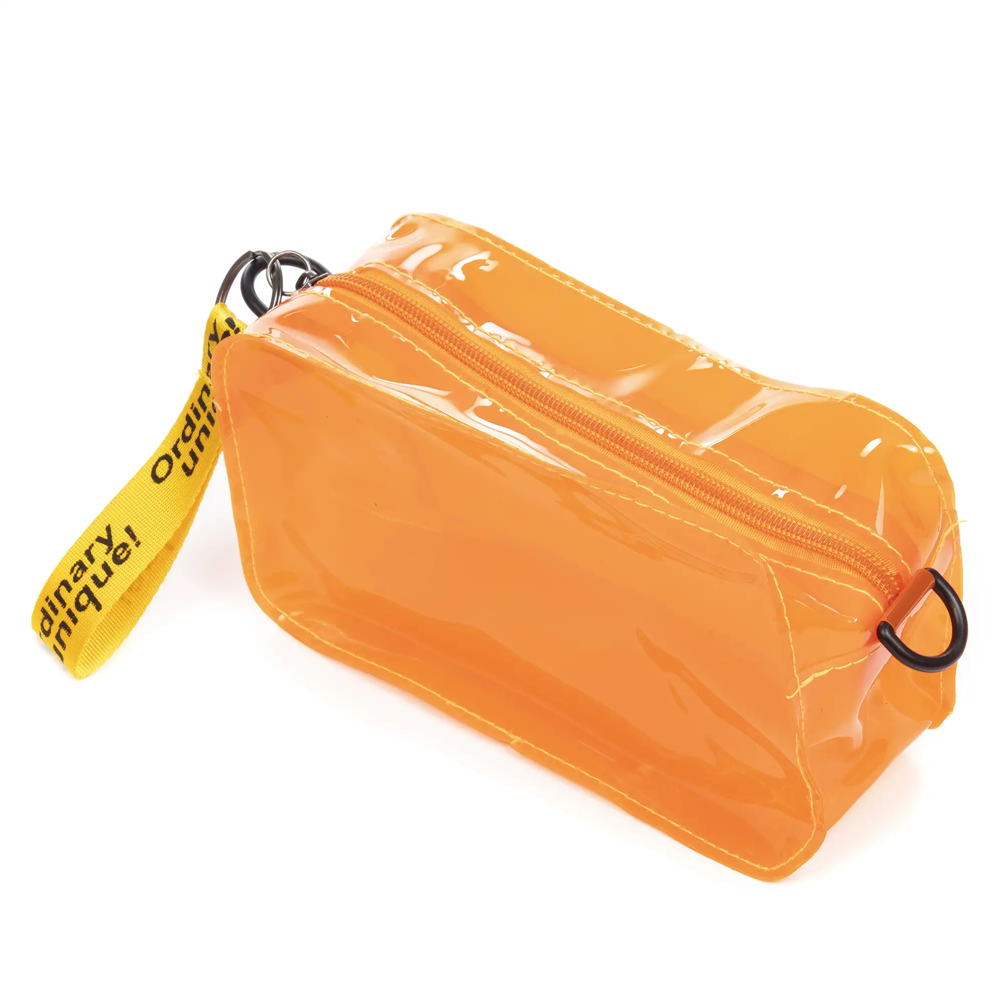 Zenevredo bolso de hombro mini, de PVC transparente.