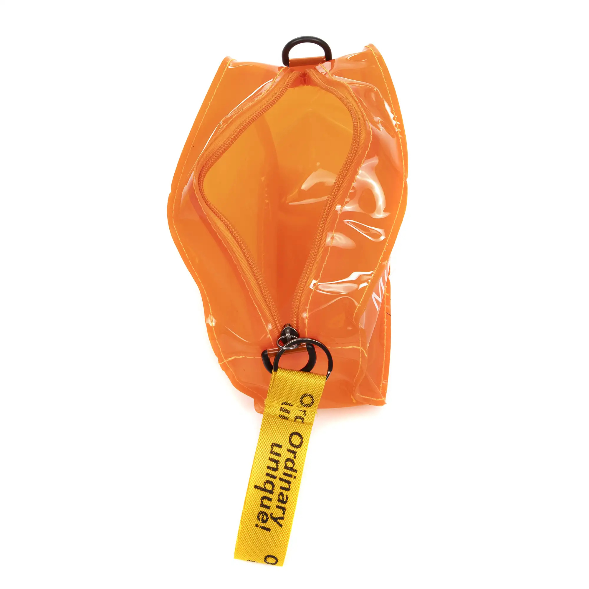 Zenevredo bolso de hombro mini, de PVC transparente.