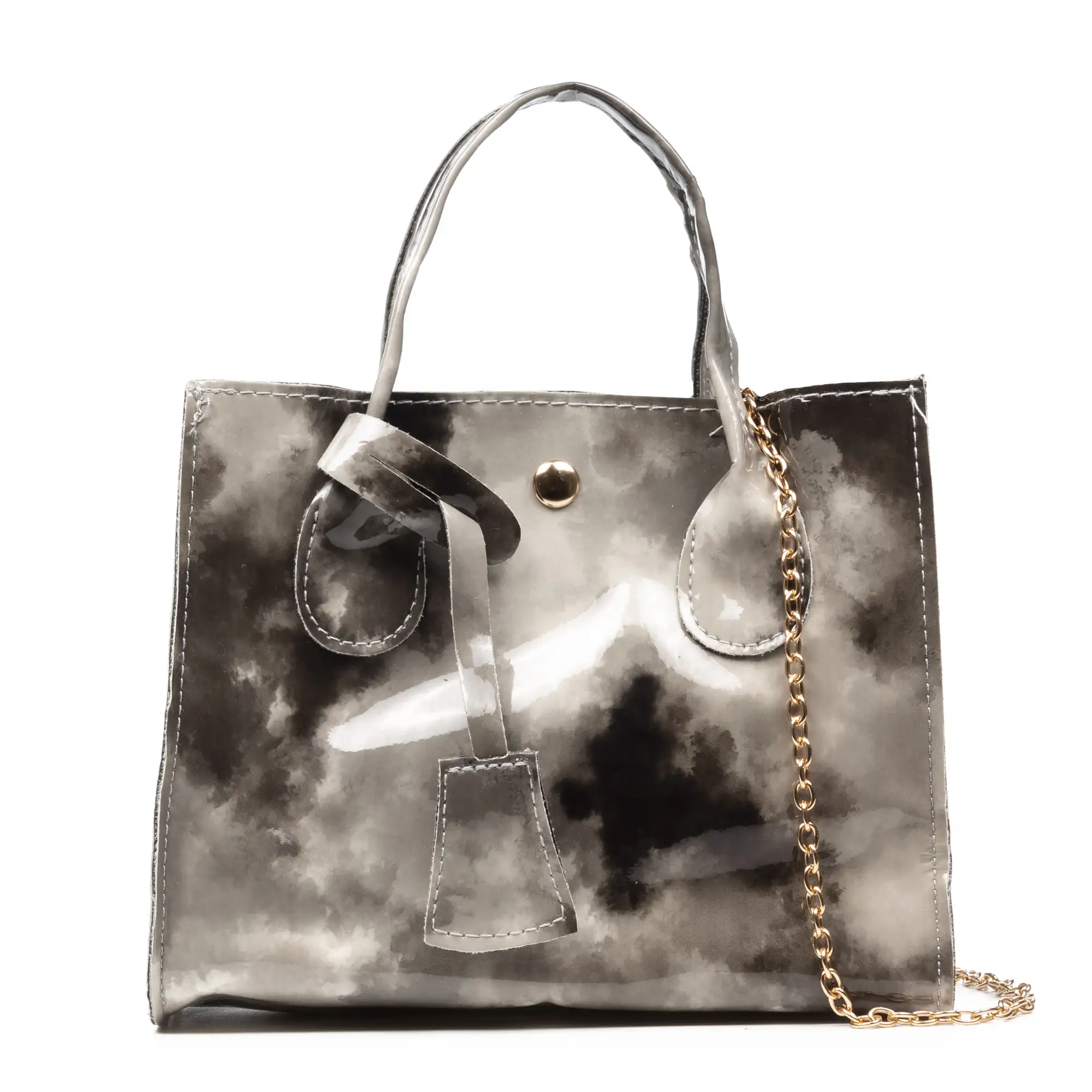 Zandobbio bolso tote mini, de PVC.