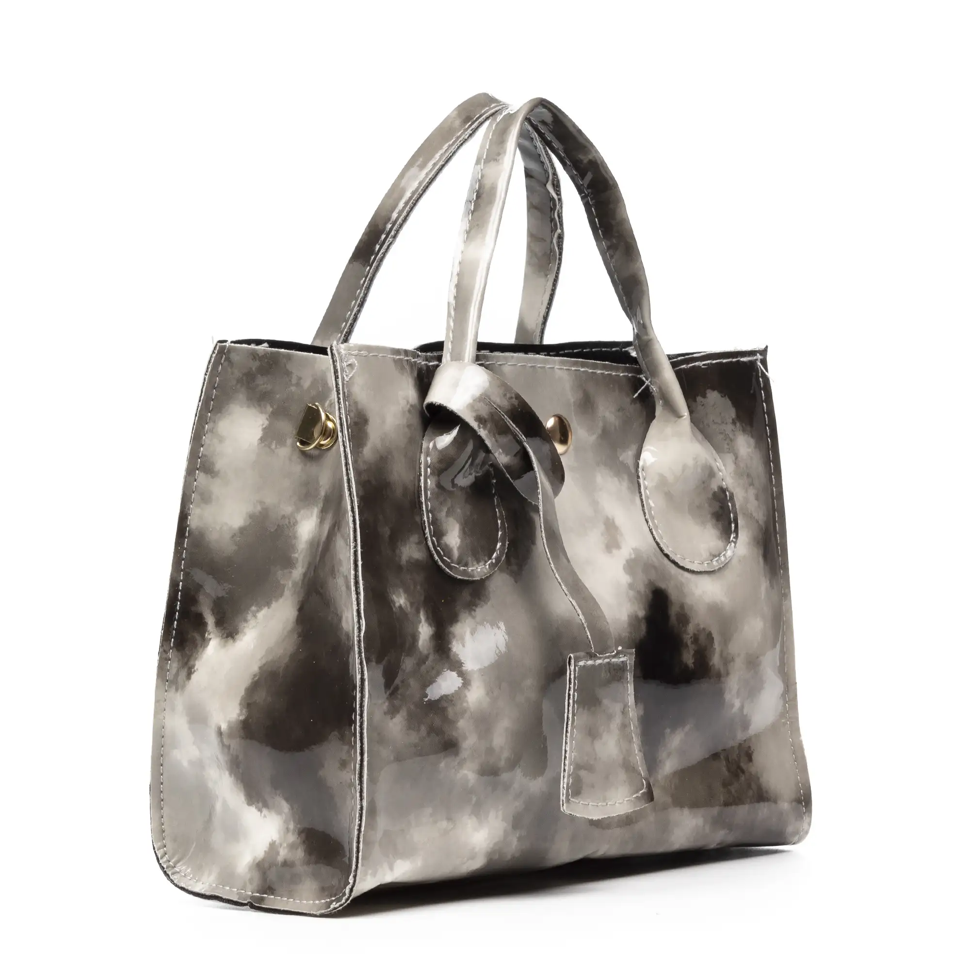 Zandobbio bolso tote mini, de PVC.