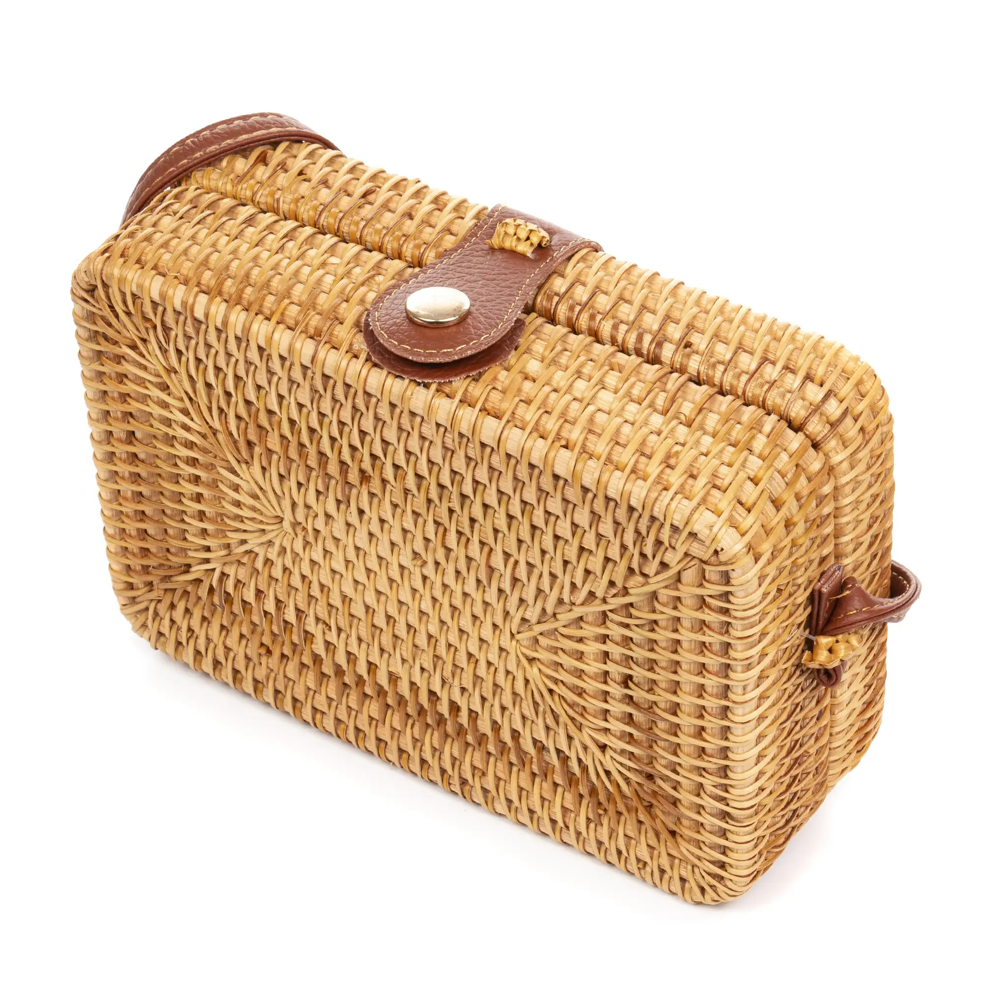 Zaccanopoli bolso bandolera de ratán.