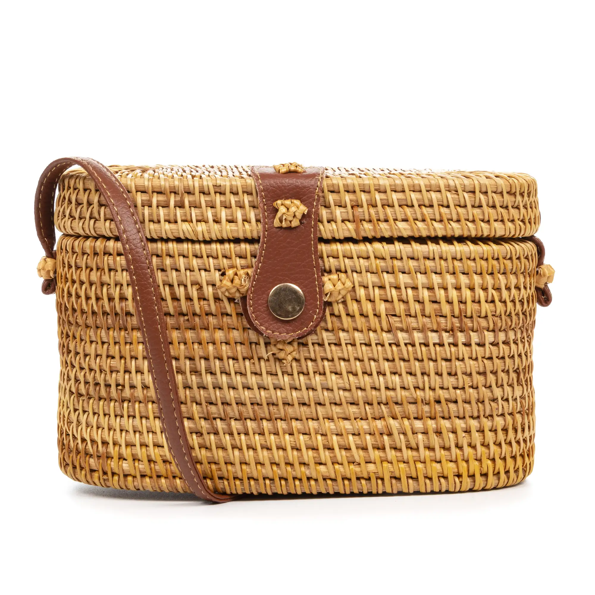 Zagarolo bolso bandolera de ratán.