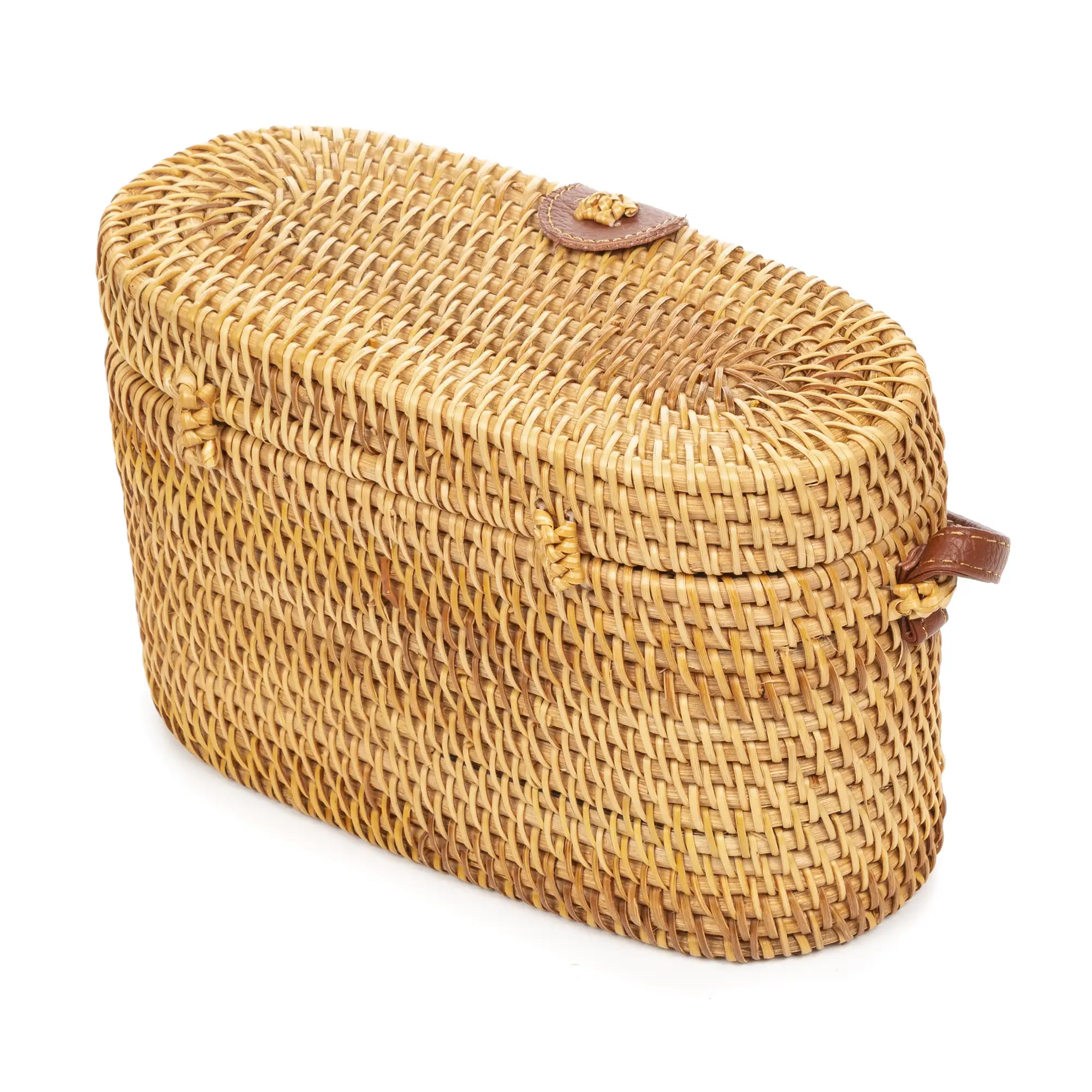 Zagarolo bolso bandolera de ratán.