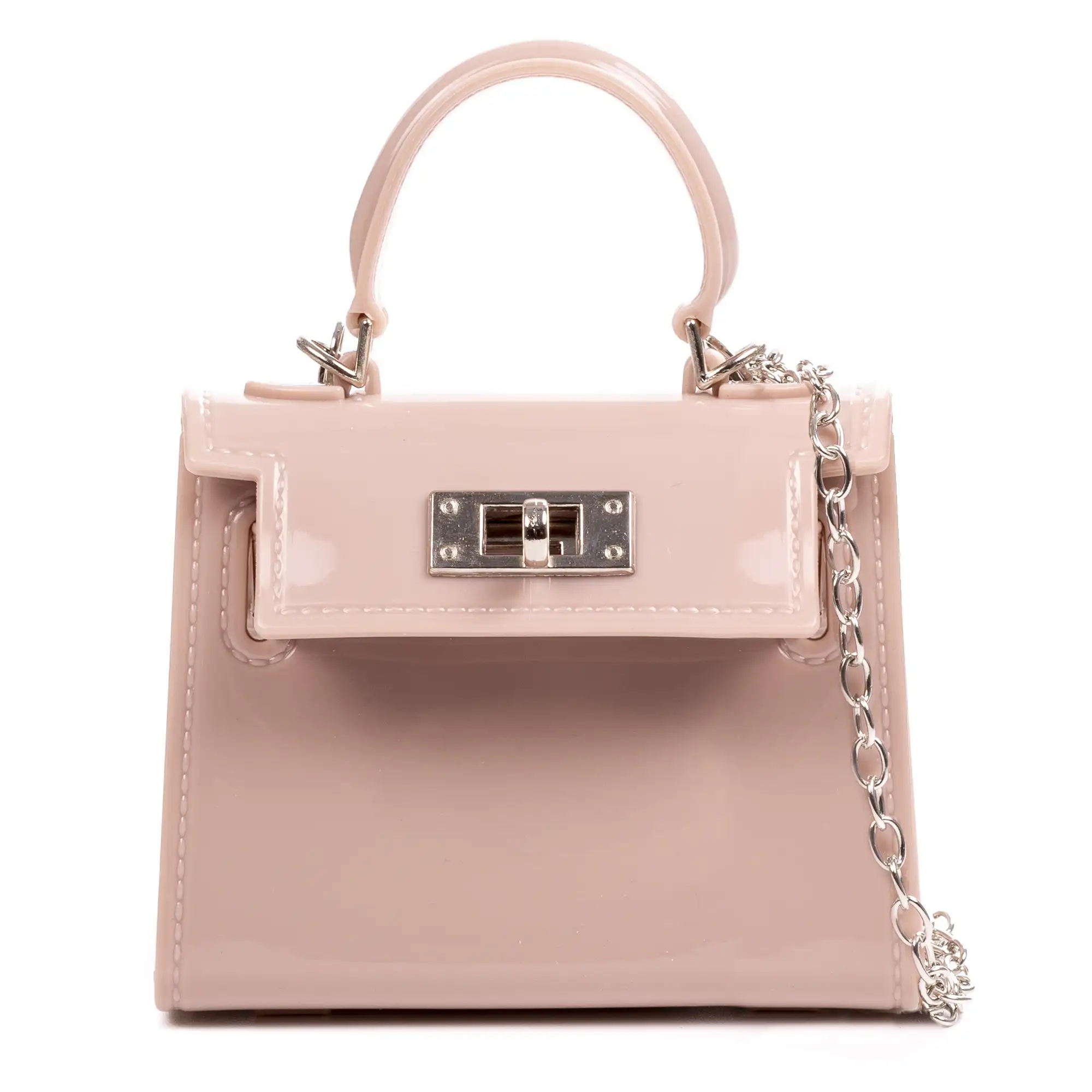 Villadeati bolso de mano mini Tote de pvc.