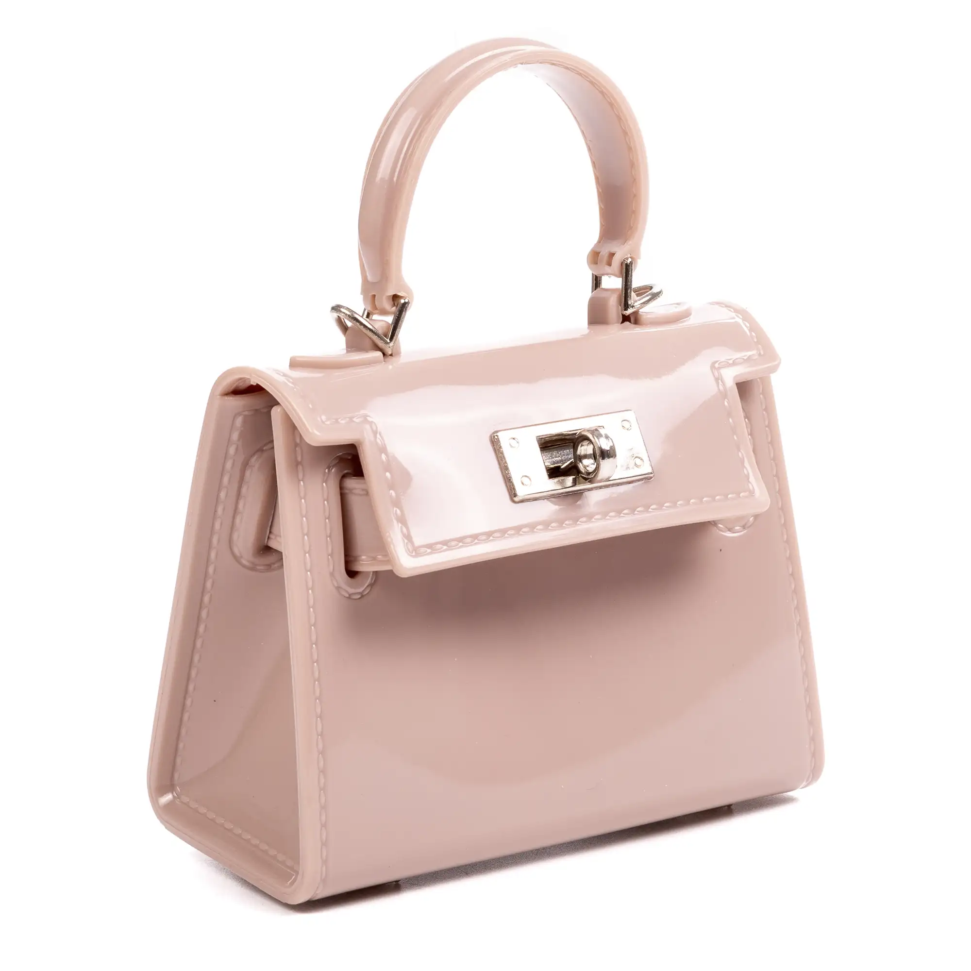 Villadeati bolso de mano mini Tote de pvc.