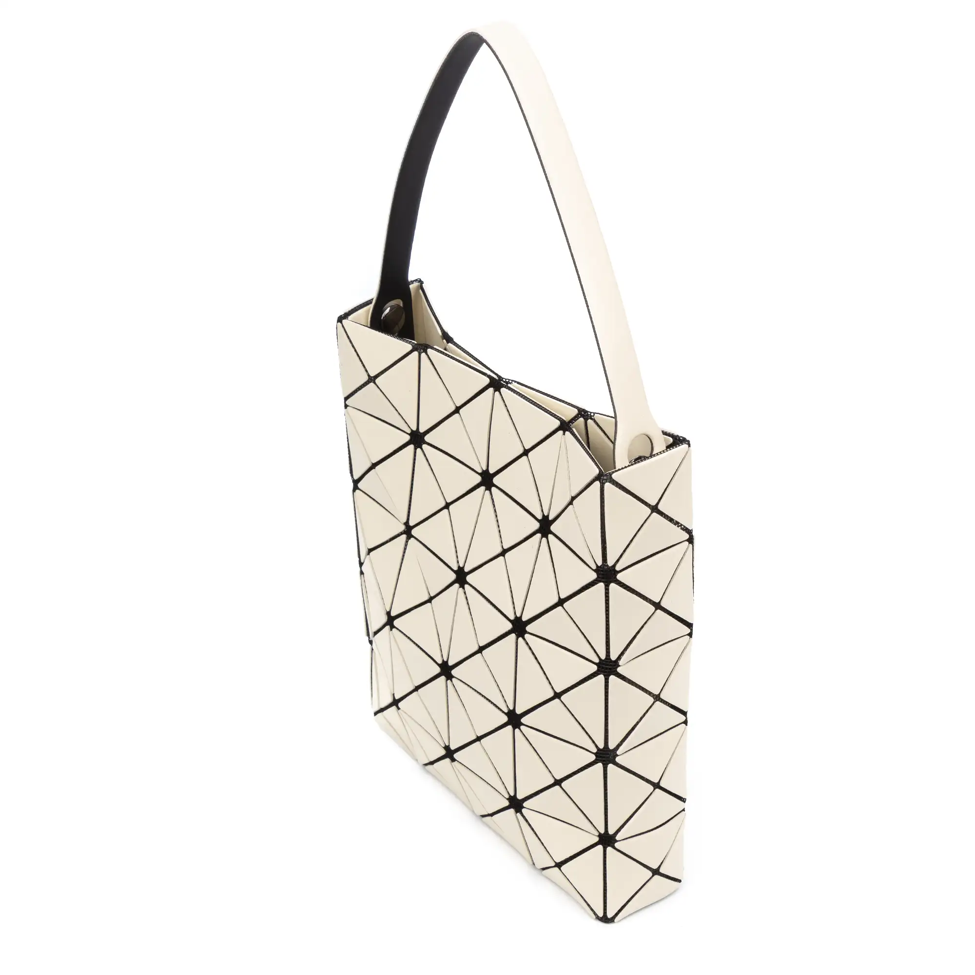 Aterno bolso bandolera y de mano de diseño geométrico.