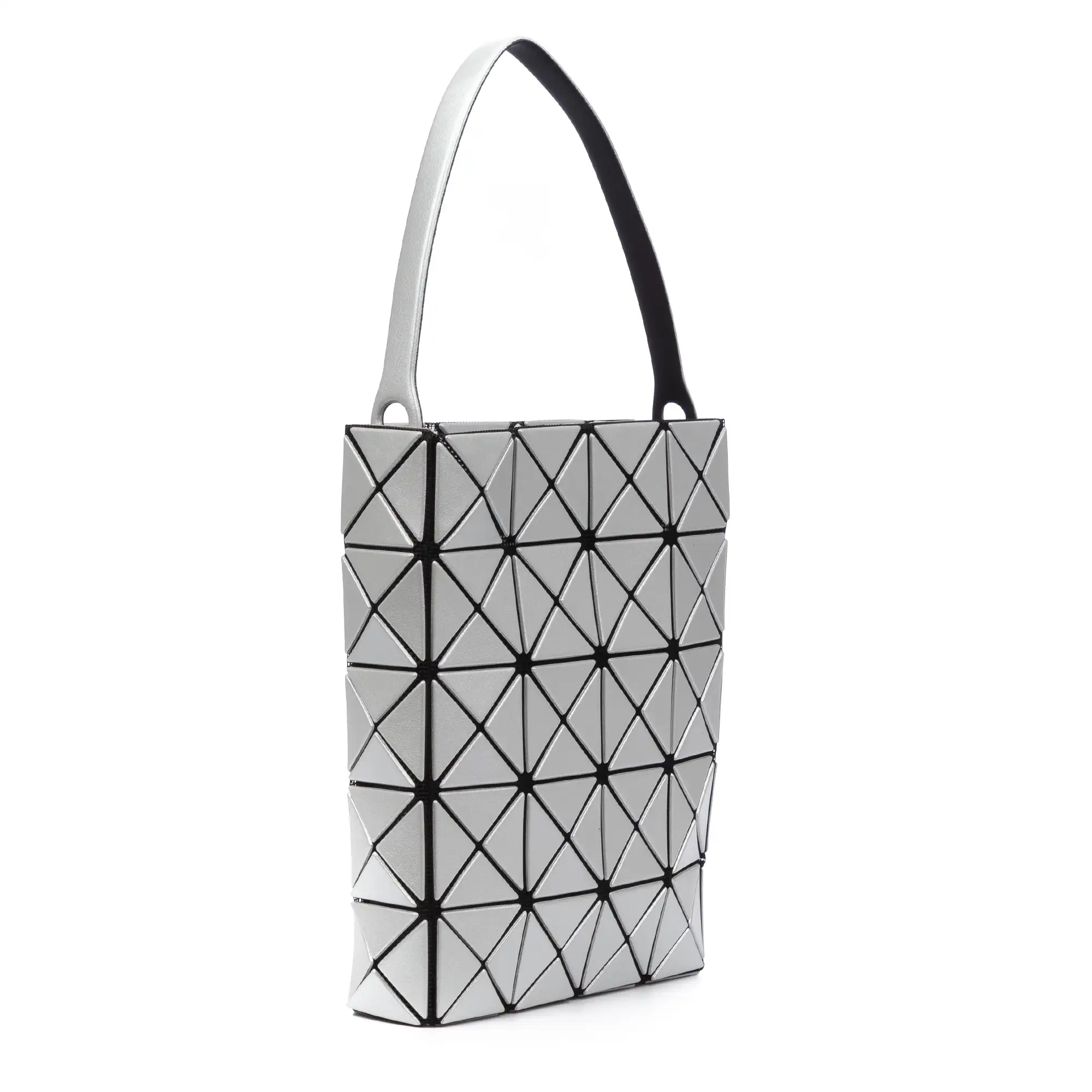 Aterno bolso bandolera y de mano de diseño geométrico.