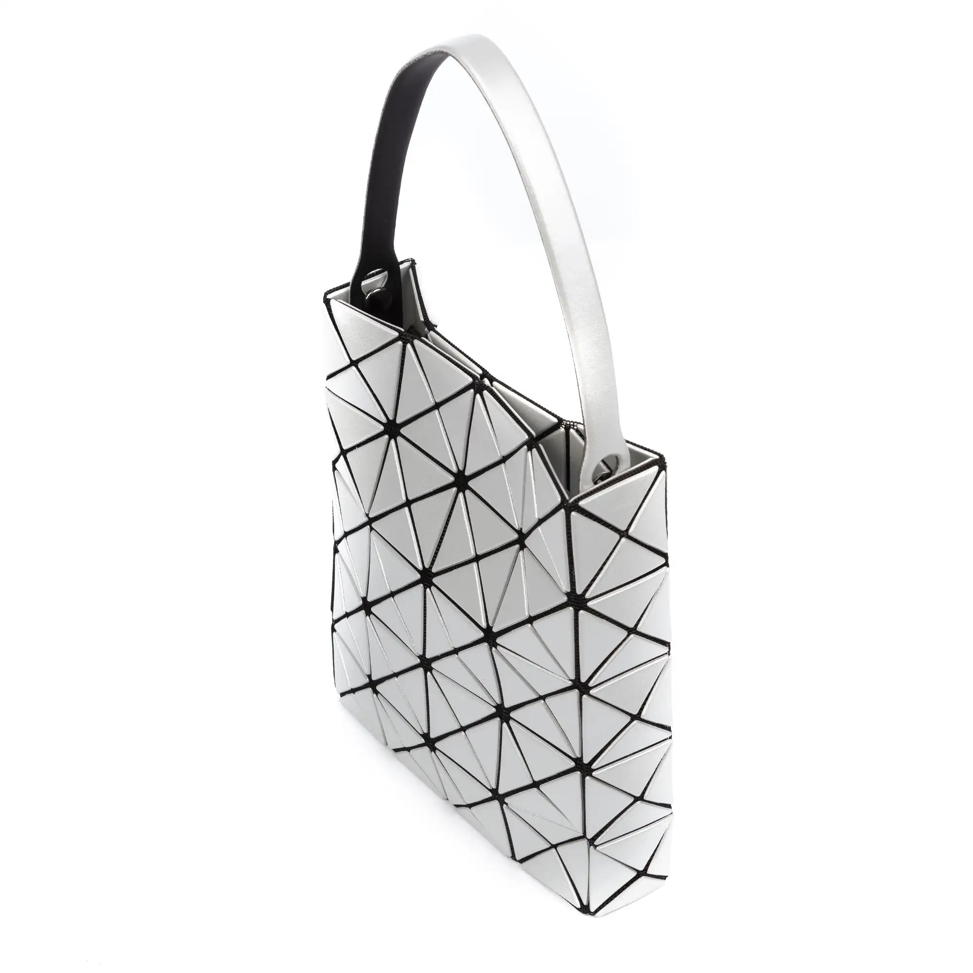Aterno bolso bandolera y de mano de diseño geométrico.