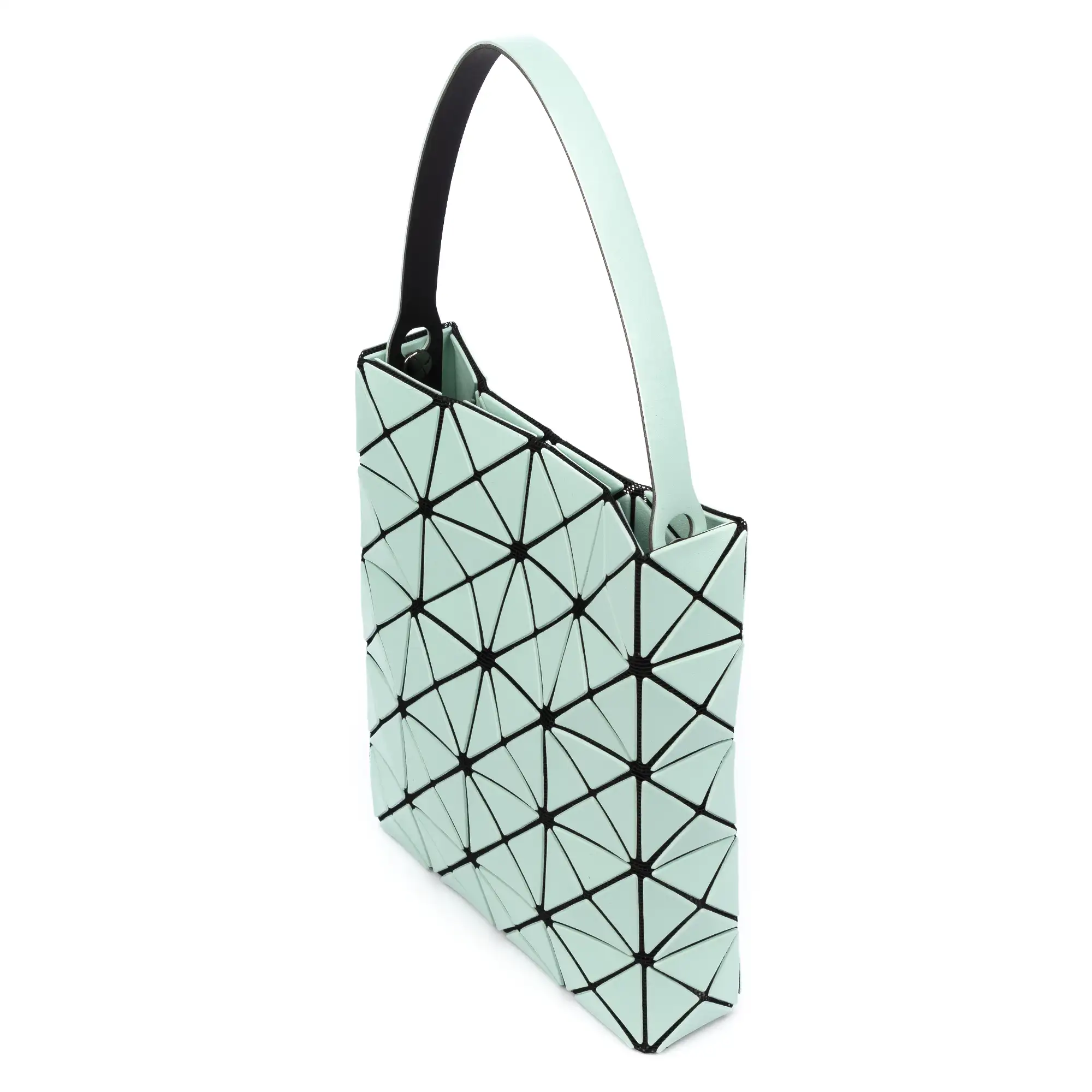 Aterno bolso bandolera y de mano de diseño geométrico.