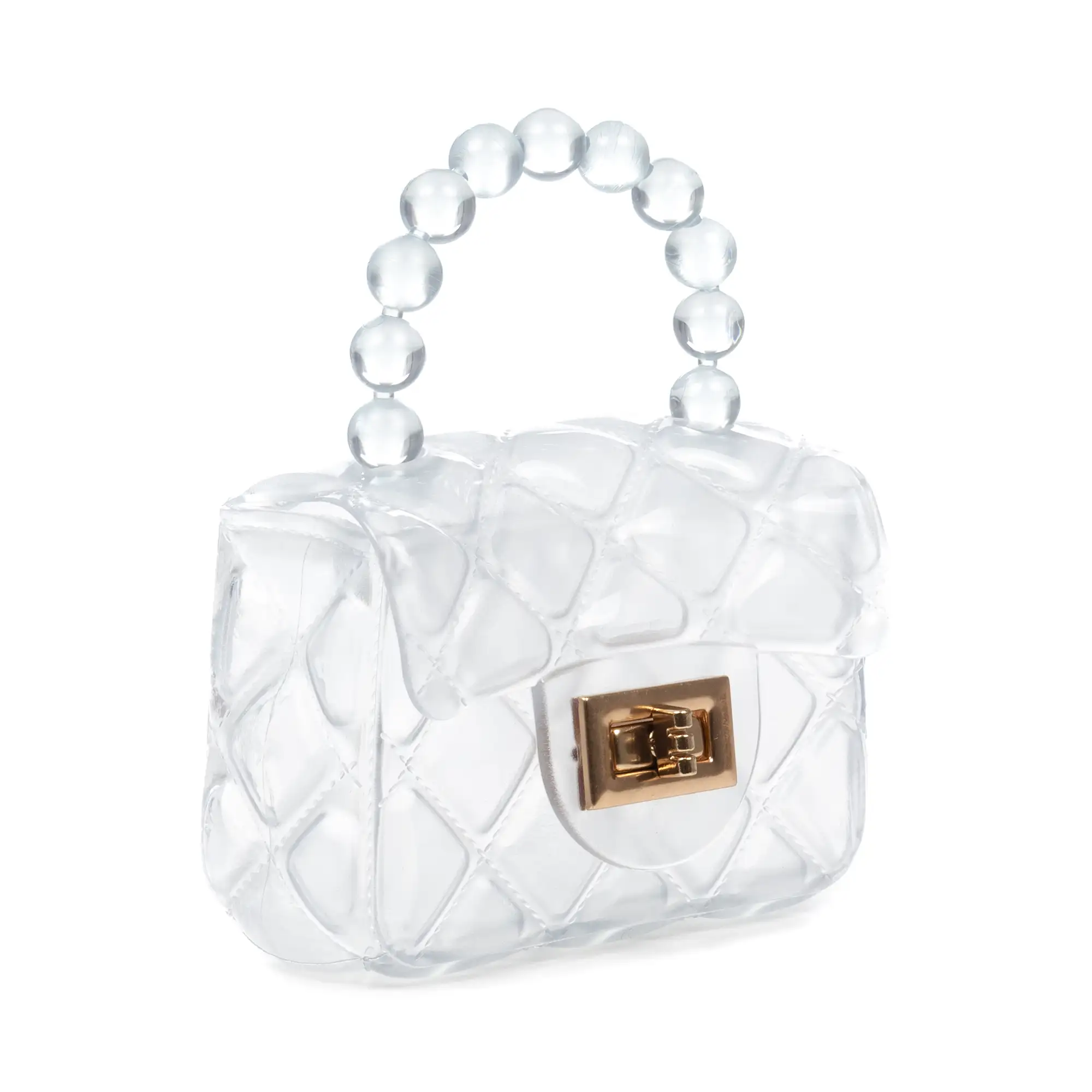 Villalvernia bolso de mano mini de pvc brillante