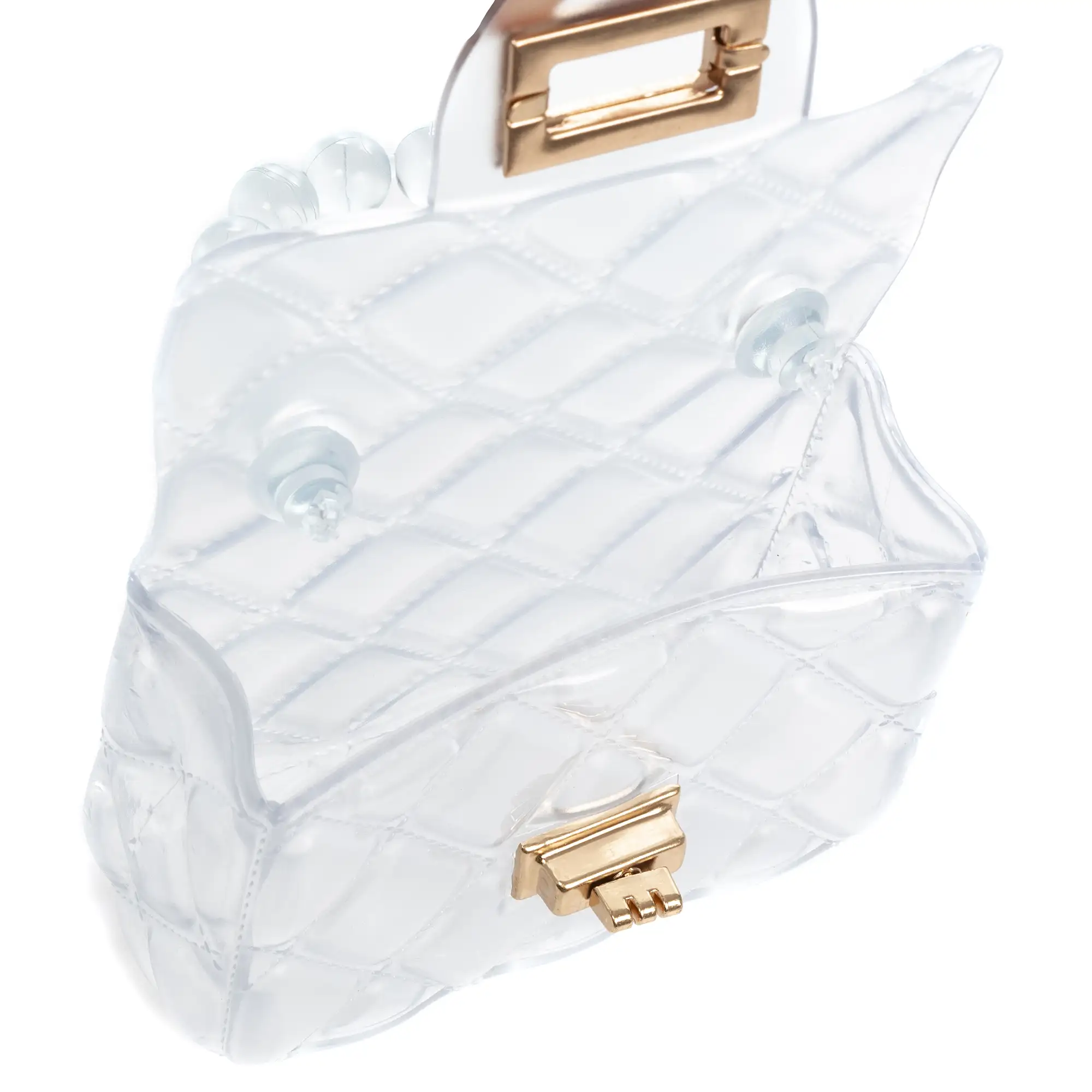Villalvernia bolso de mano mini de pvc brillante