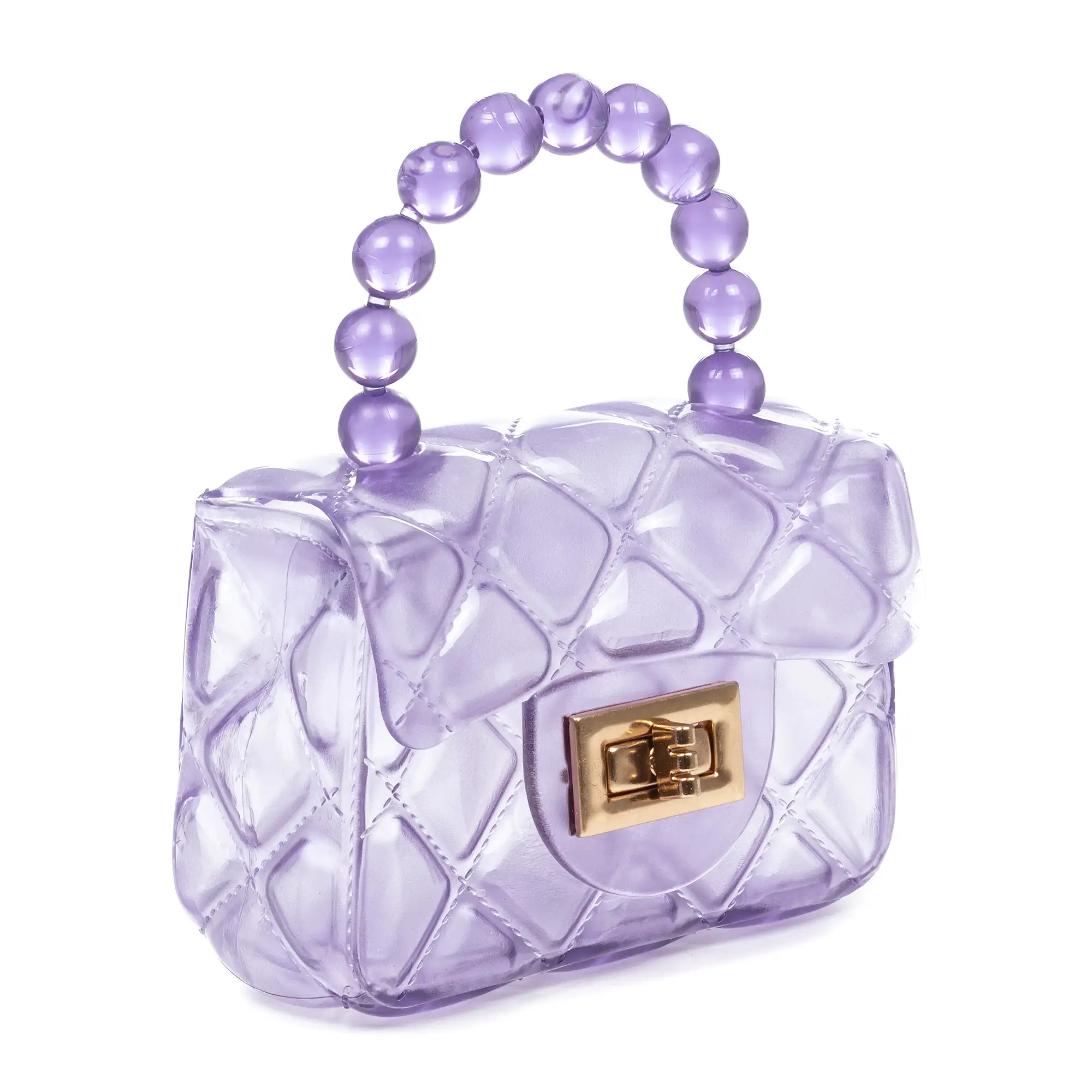 Villalvernia bolso de mano mini de pvc brillante
