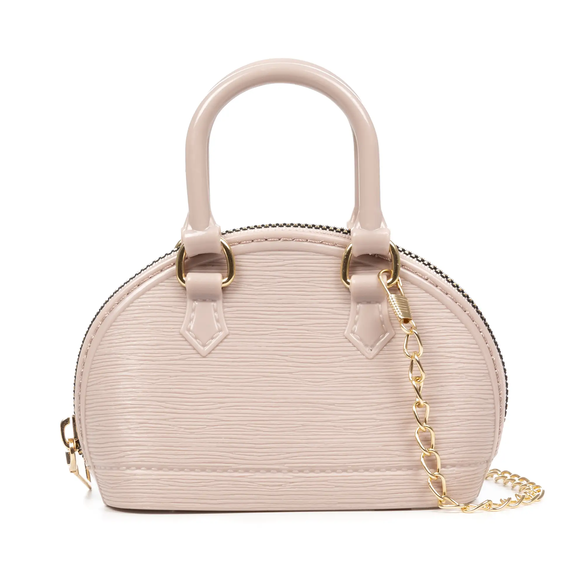 Villamagna bolso de mano mini, de pvc con cadena para hombro