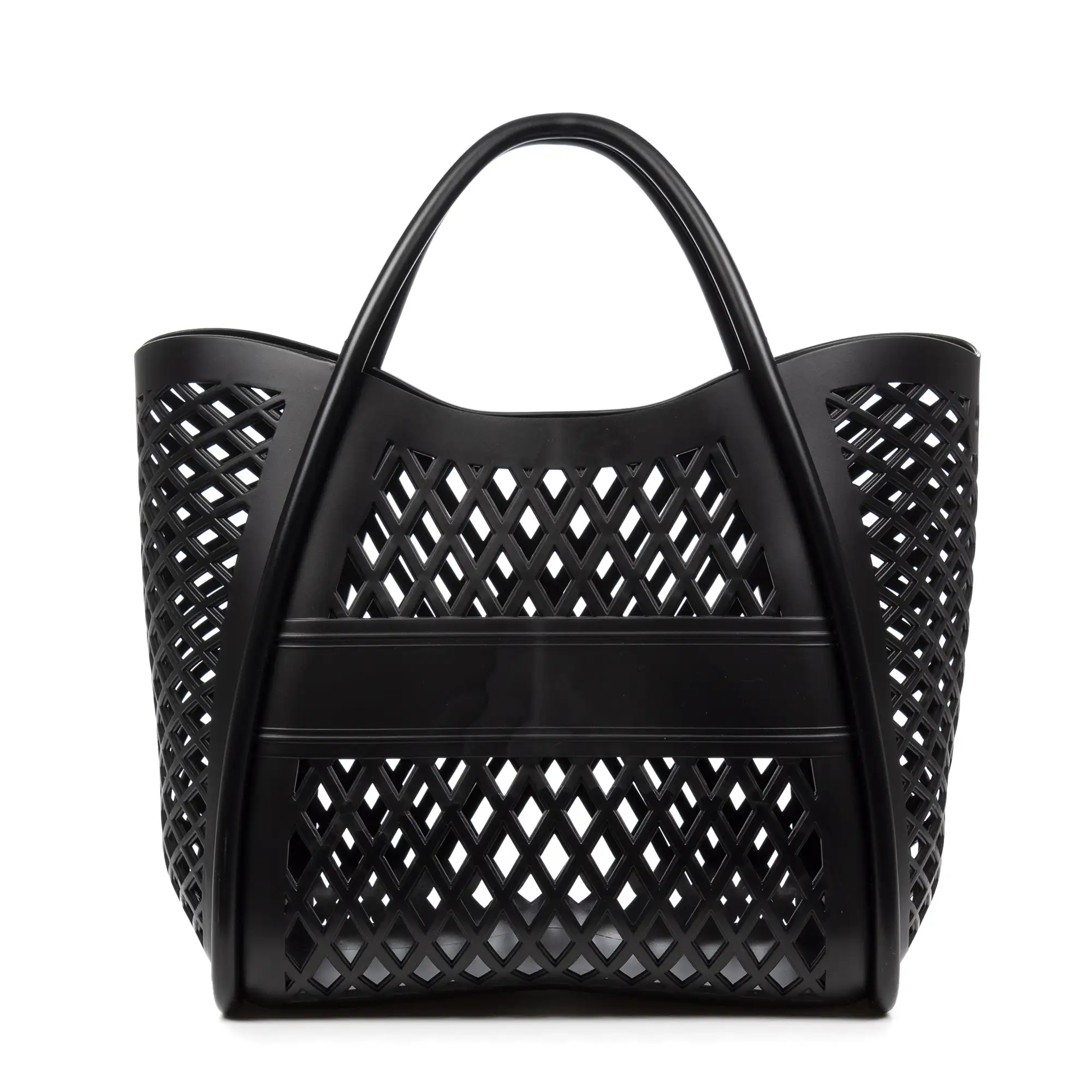 Villamar bolso Shopper cesta. De pvc perforado diseño exclusivo
