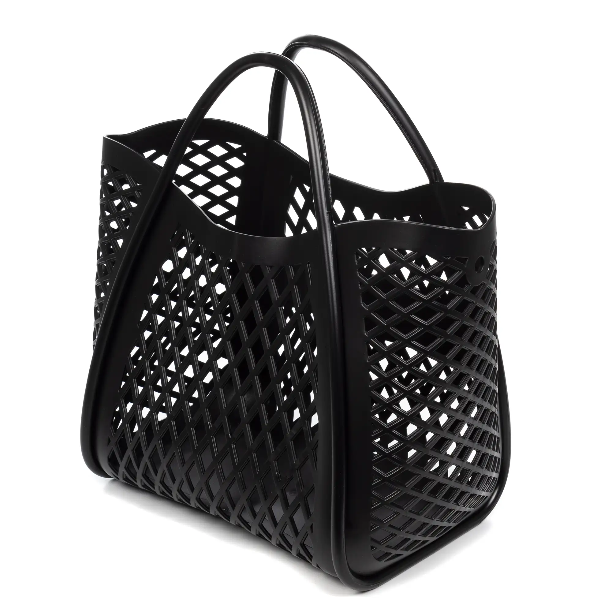 Villamar bolso Shopper cesta. De pvc perforado diseño exclusivo