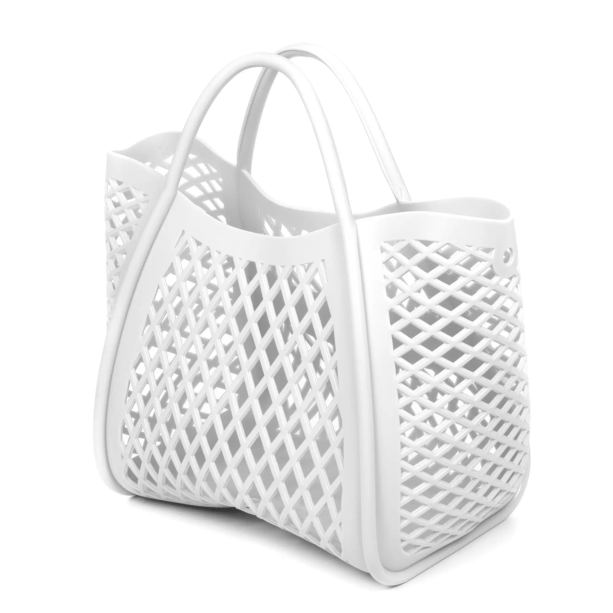 Villamar bolso Shopper cesta. De pvc perforado diseño exclusivo