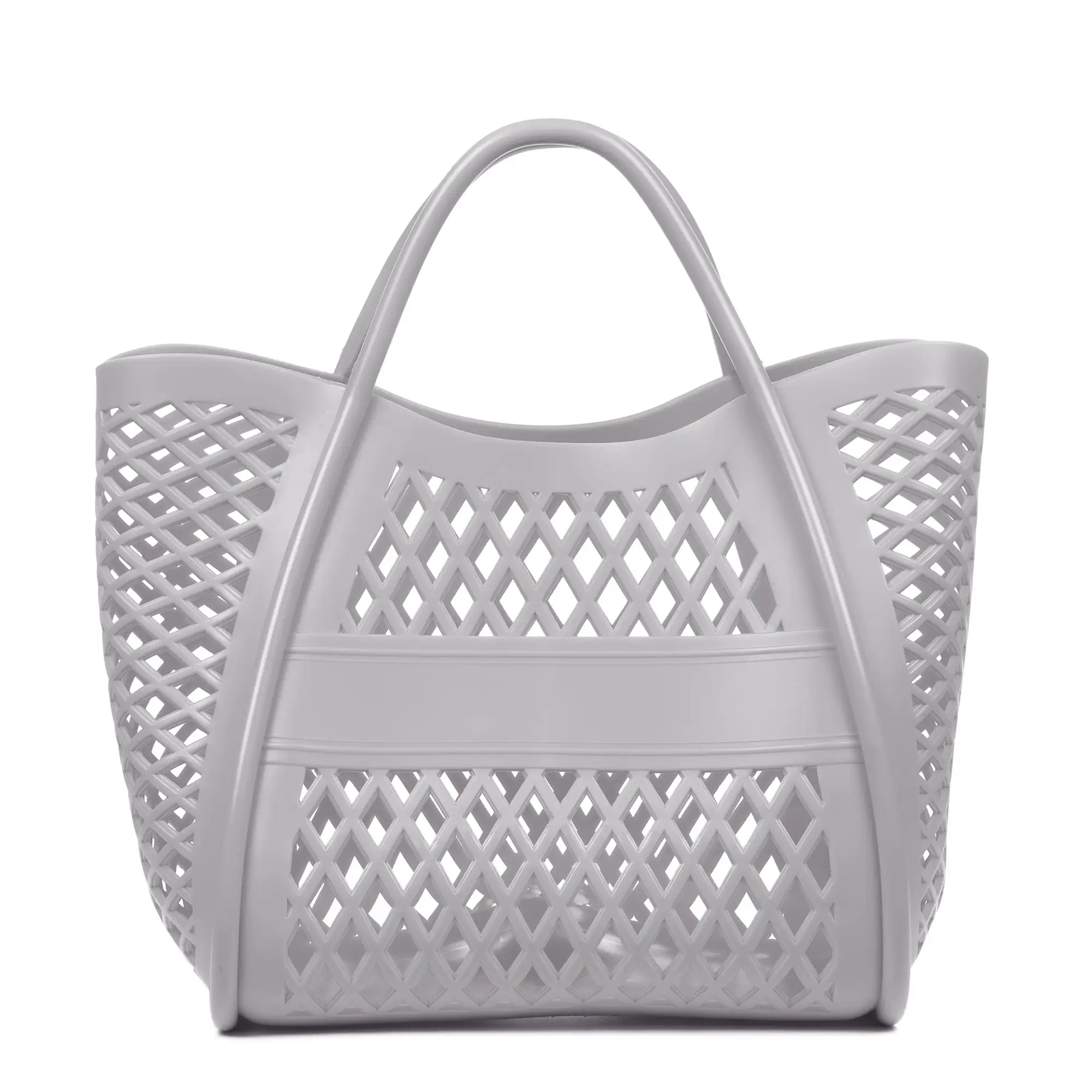 Villamar bolso Shopper cesta. De pvc perforado diseño exclusivo