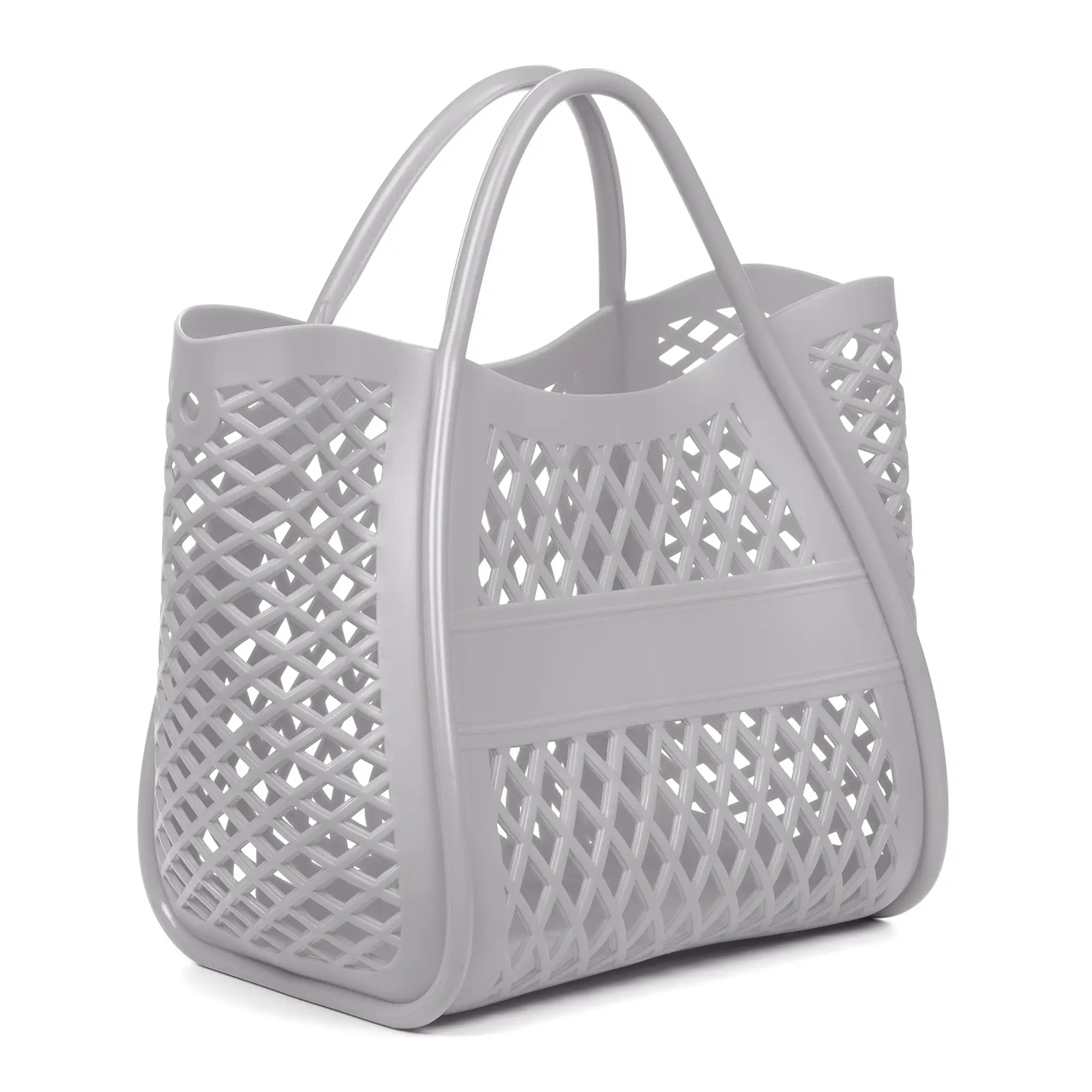 Villamar bolso Shopper cesta. De pvc perforado diseño exclusivo