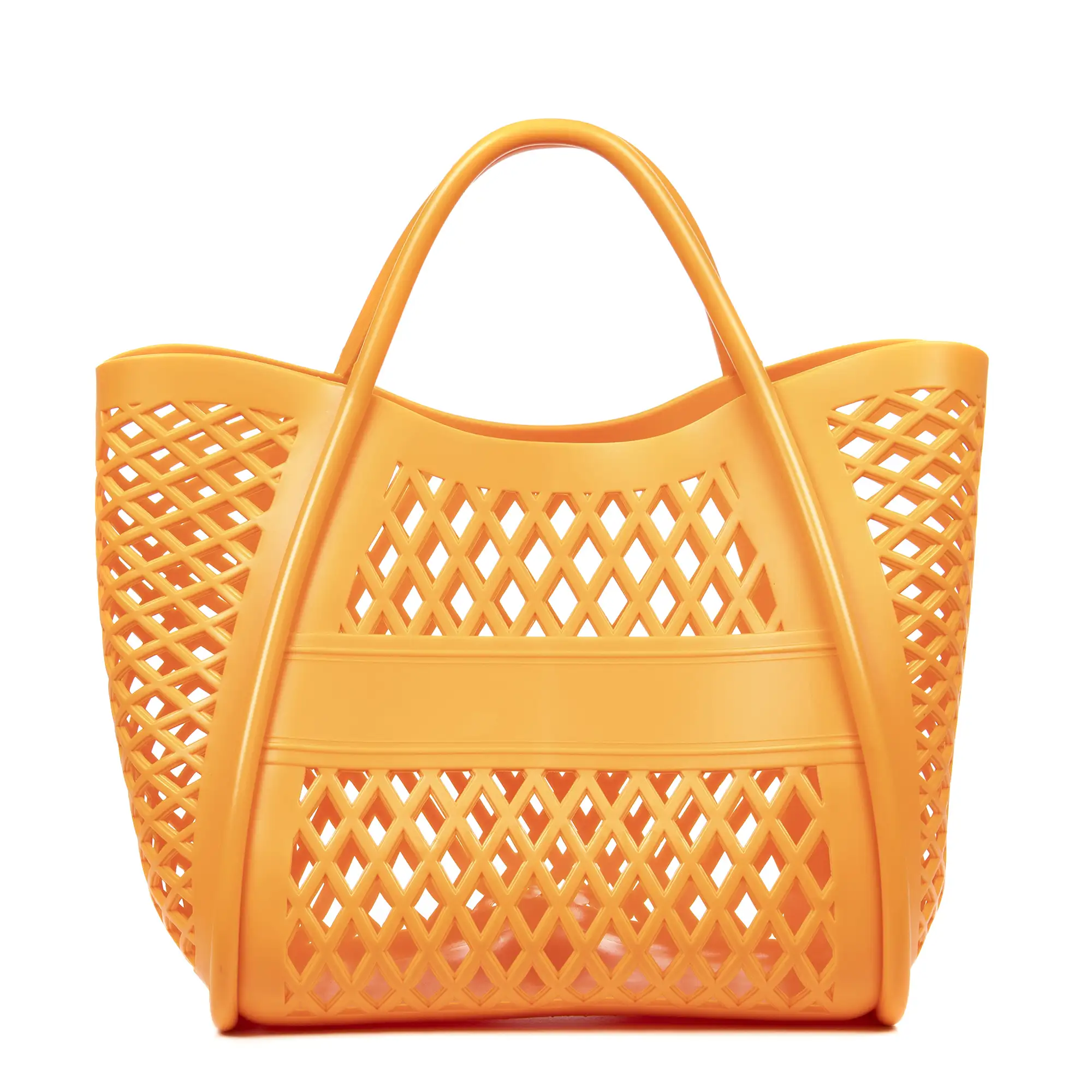 Villamar bolso Shopper cesta. De pvc perforado diseño exclusivo