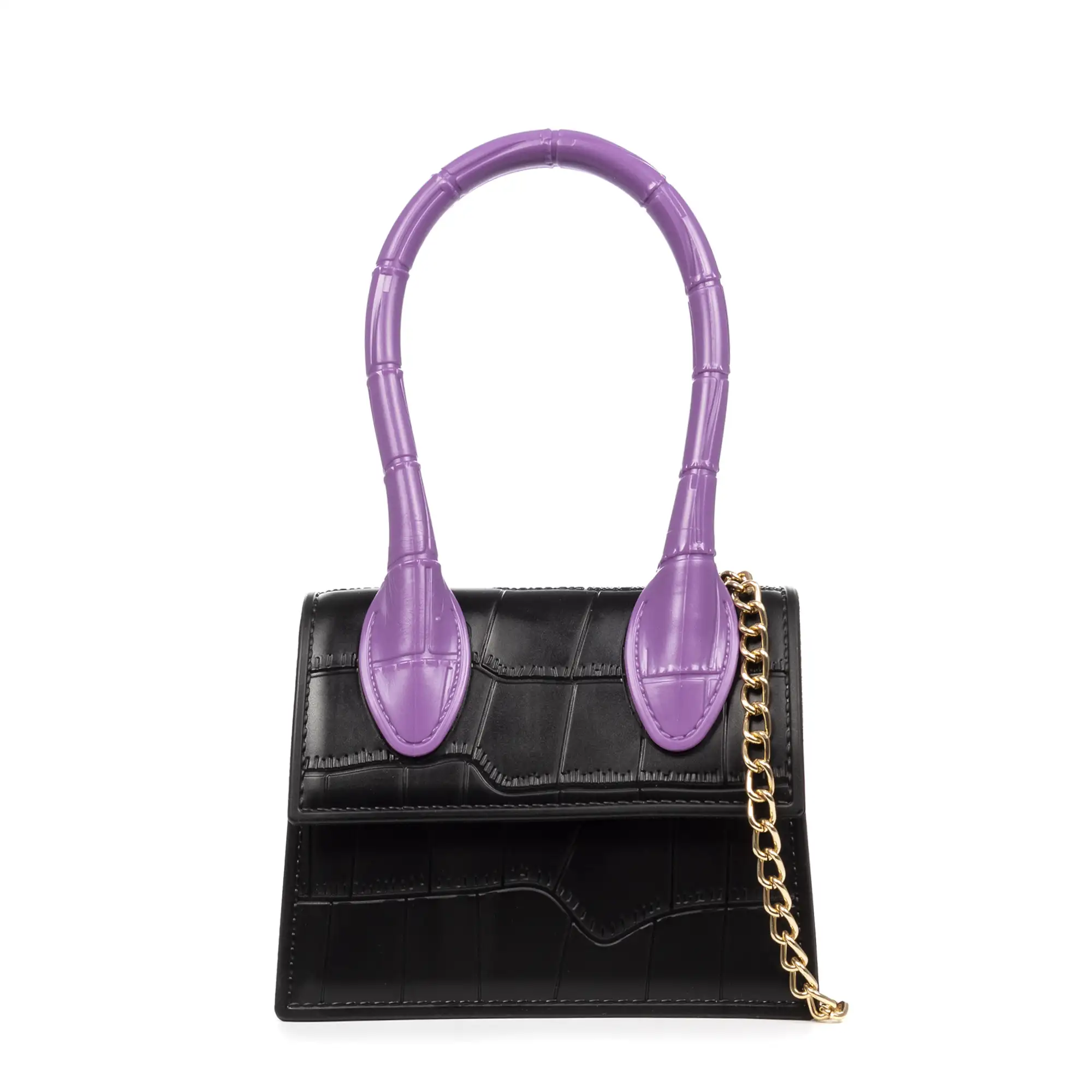 Villamassargia bolso de mano mini, de pvc con asa delantera