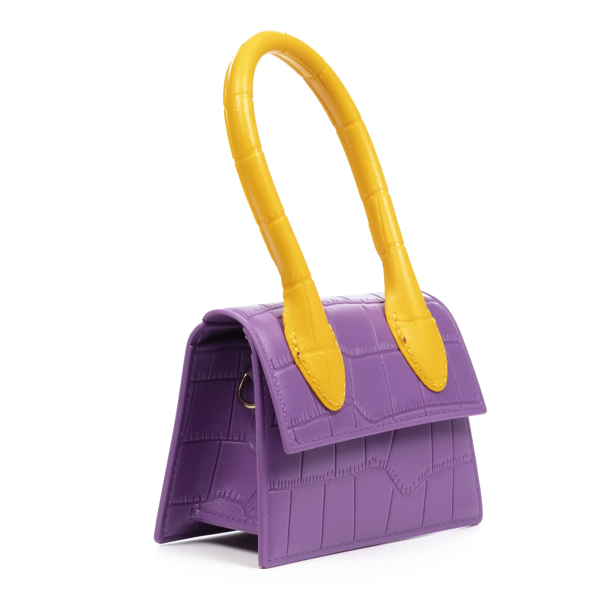 Villamassargia bolso de mano mini, de pvc con asa delantera