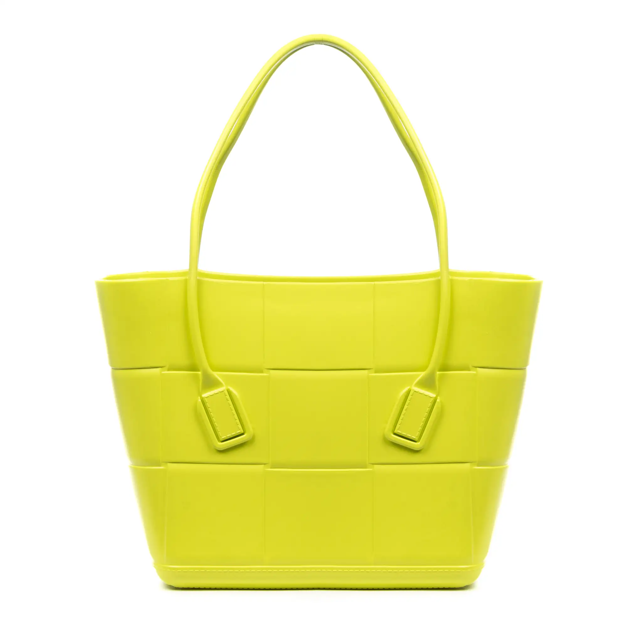 Villandro bolso Shopper cesta, de pvc soft monopieza grabado con grandes asas
