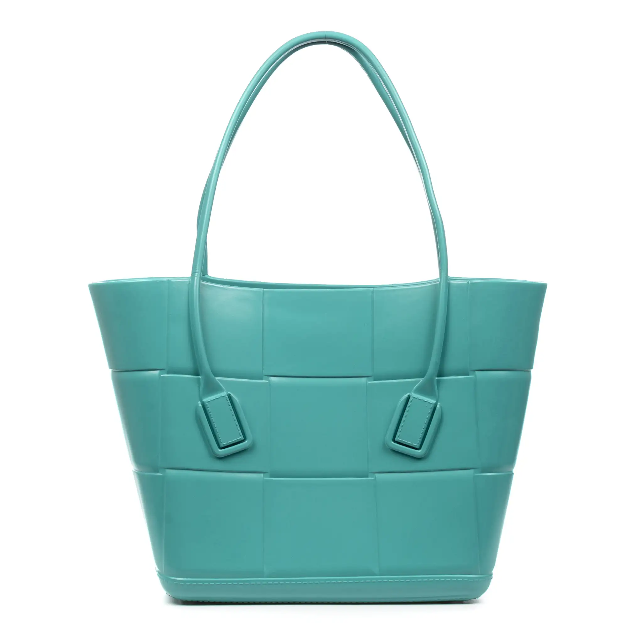 Villandro bolso Shopper cesta, de pvc soft monopieza grabado con grandes asas