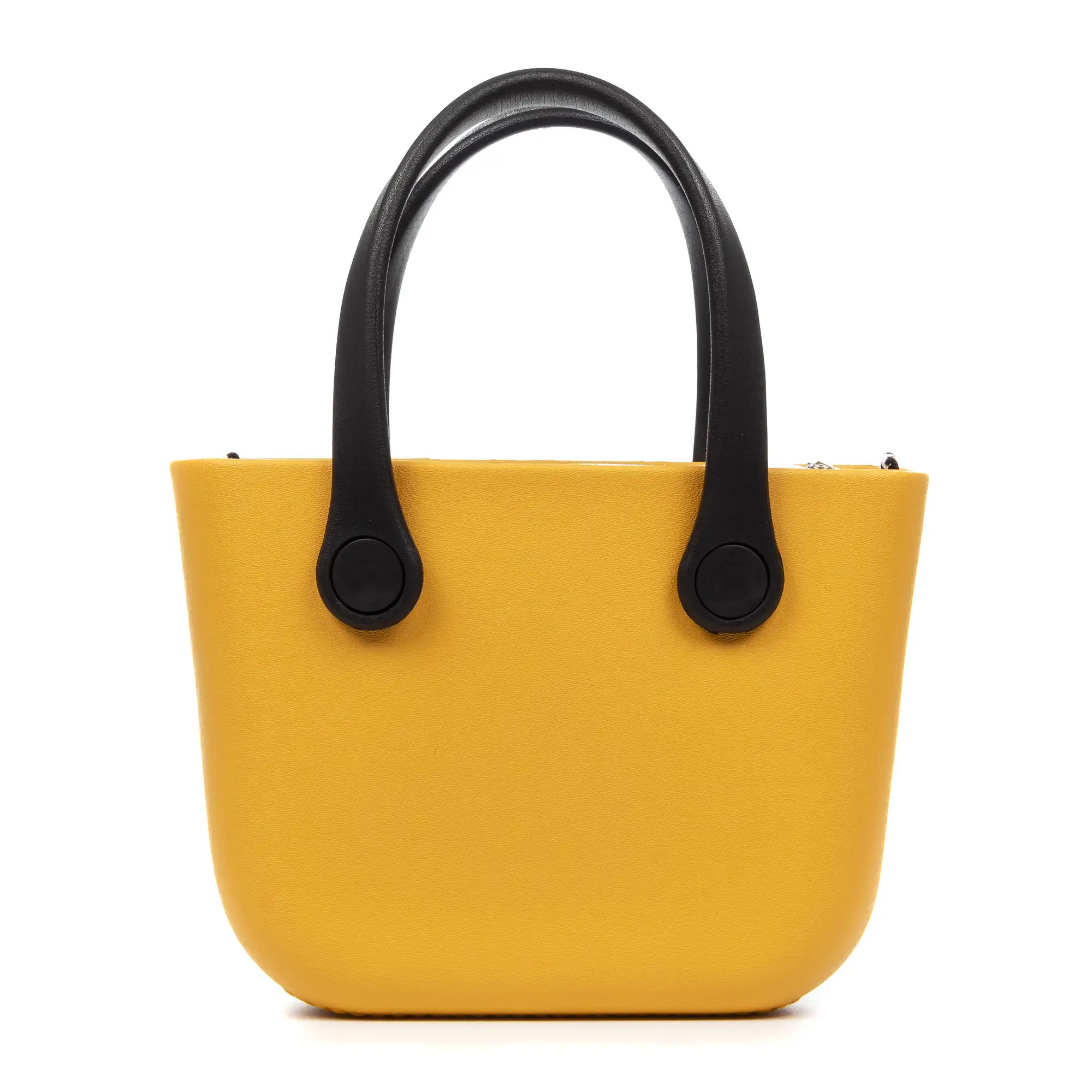 Villanterio bolso de mano de goma EVA con bolso interior estampado. Asas y bolsa de relleno intercambiables.