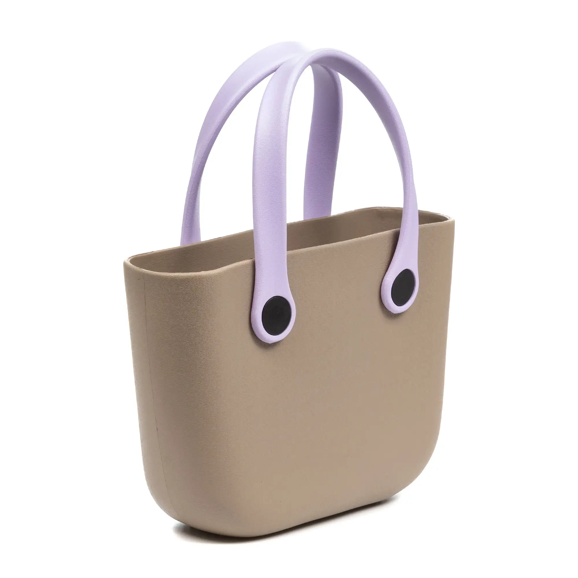 Villapiana bolso de mano, de goma EVA con asas corta. Asas intercambiables.
