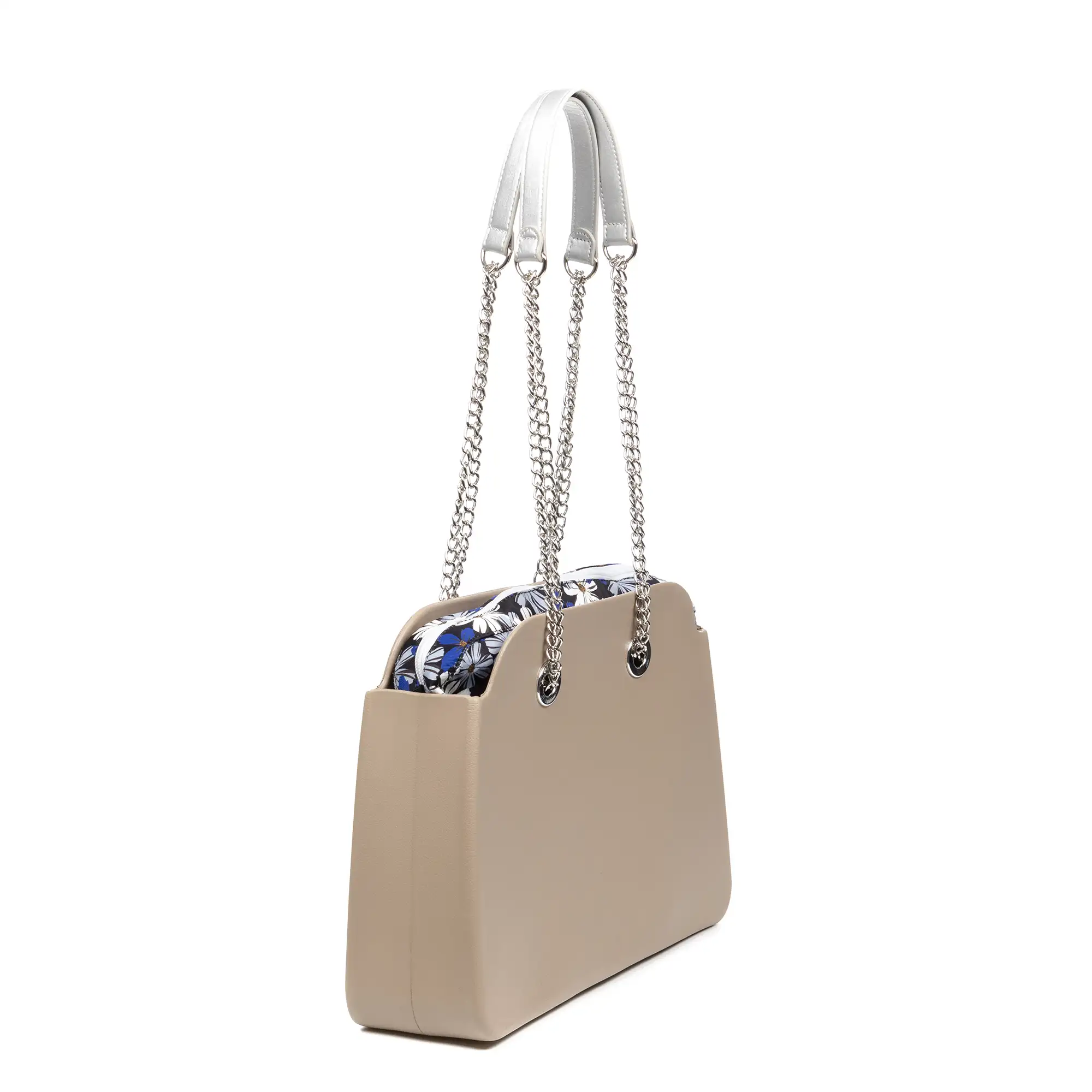 Villarbasse bolso de hombro, de goma eva con bolso interior estampado