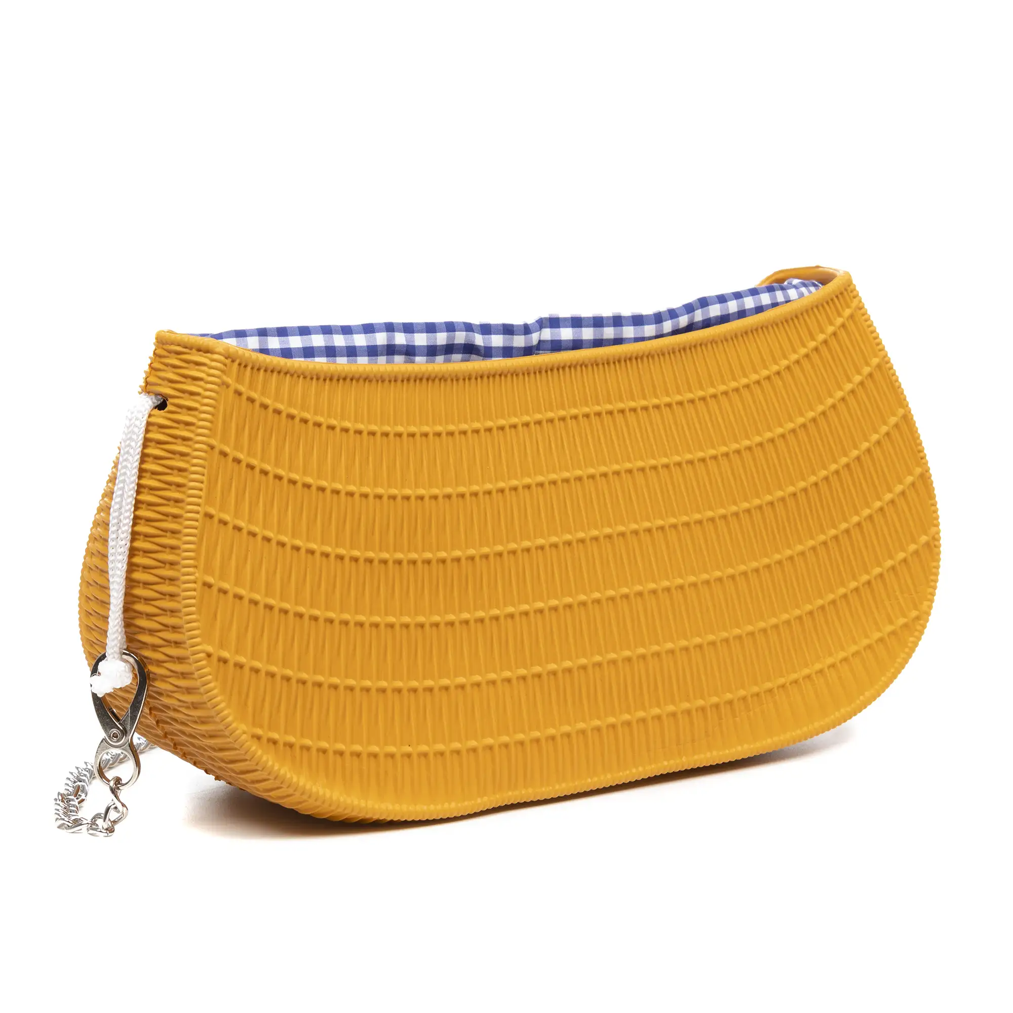 Villarosa bolso bandolera, de goma eva grabado con patrón de diseño, bolsa interior estampada.