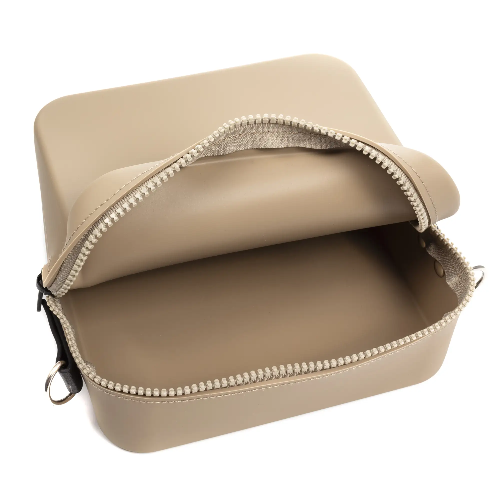 Villasalto bolso bandolera cuadrado de silicona, con correa diseño intercambiable.