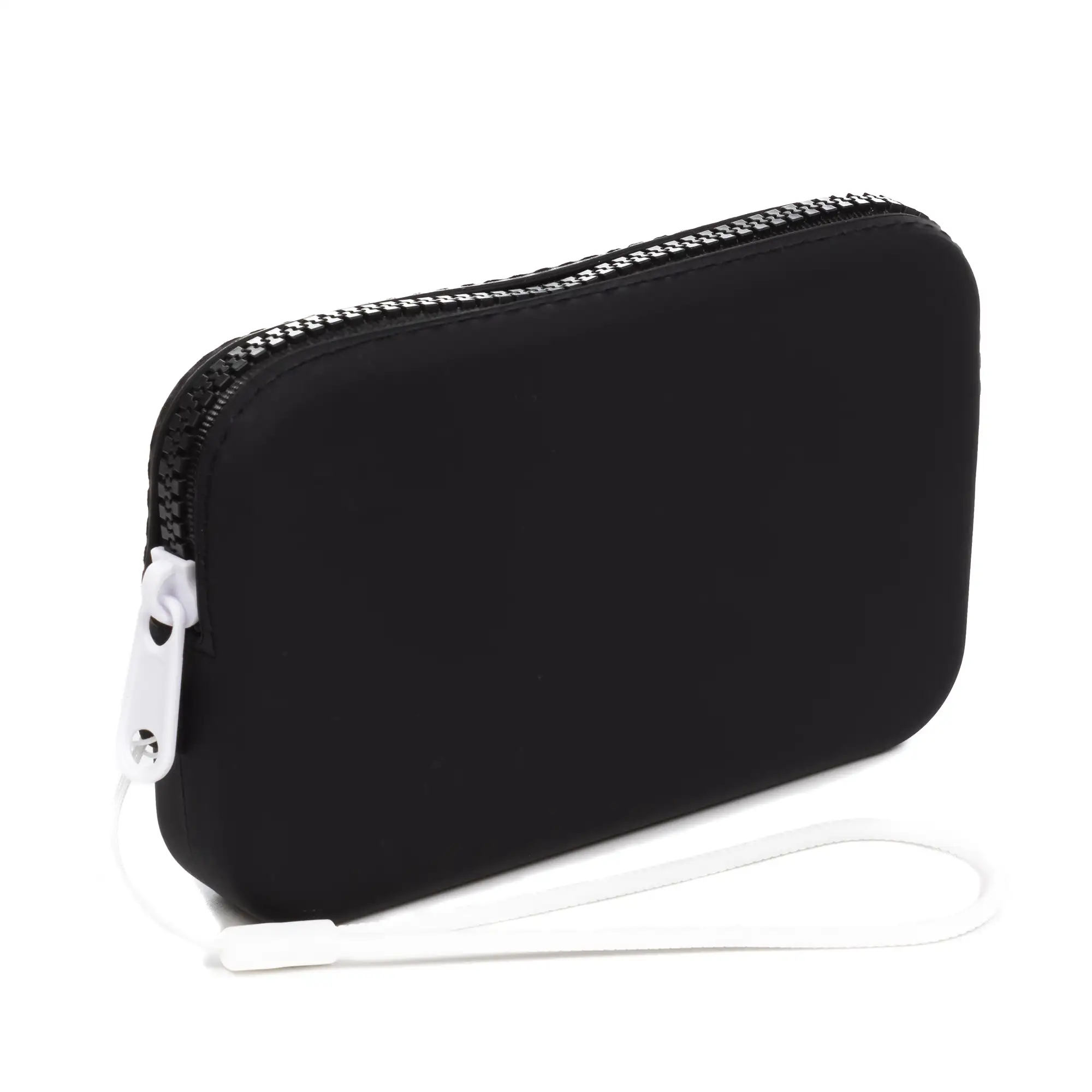 Villasor monedero / bolso de mano con asa, de silicona y asa flexible.